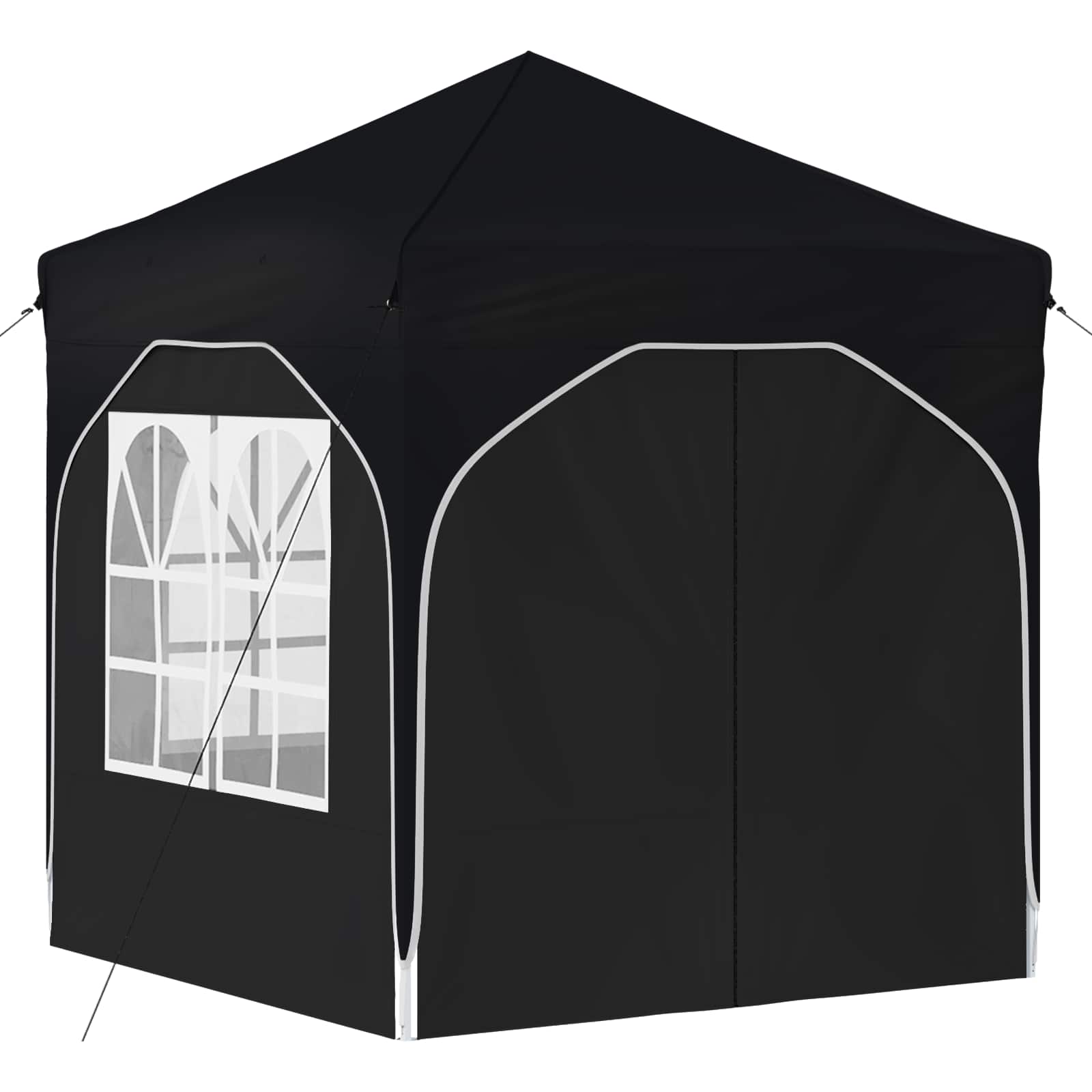 Pop-up šventinis palapinė 192 x 192 x 245 cm Antracitas