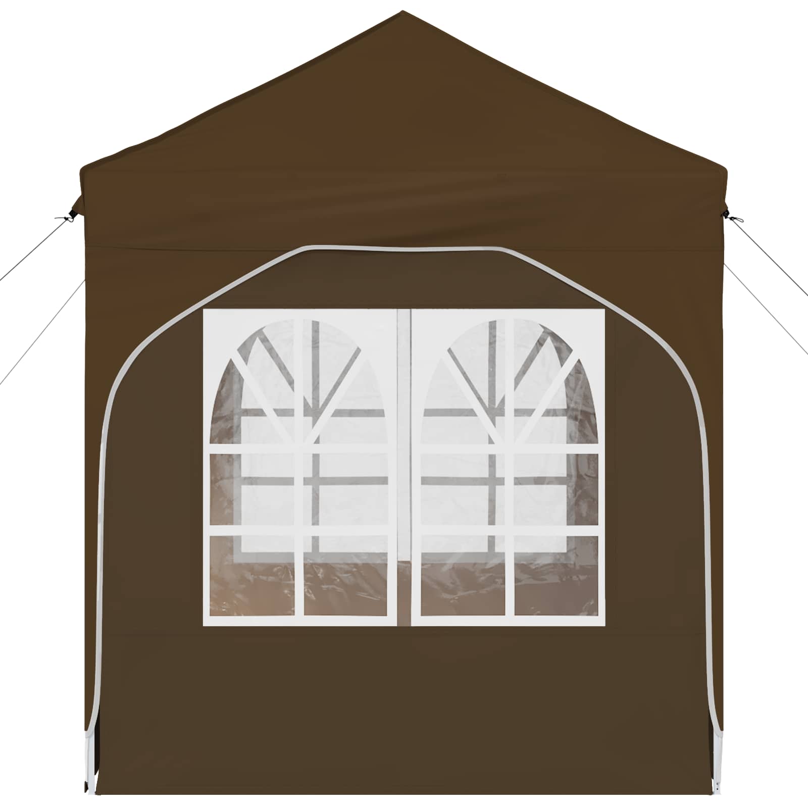 Pop-up šventinis palapinė 192 x 192 x 245 cm Taupe