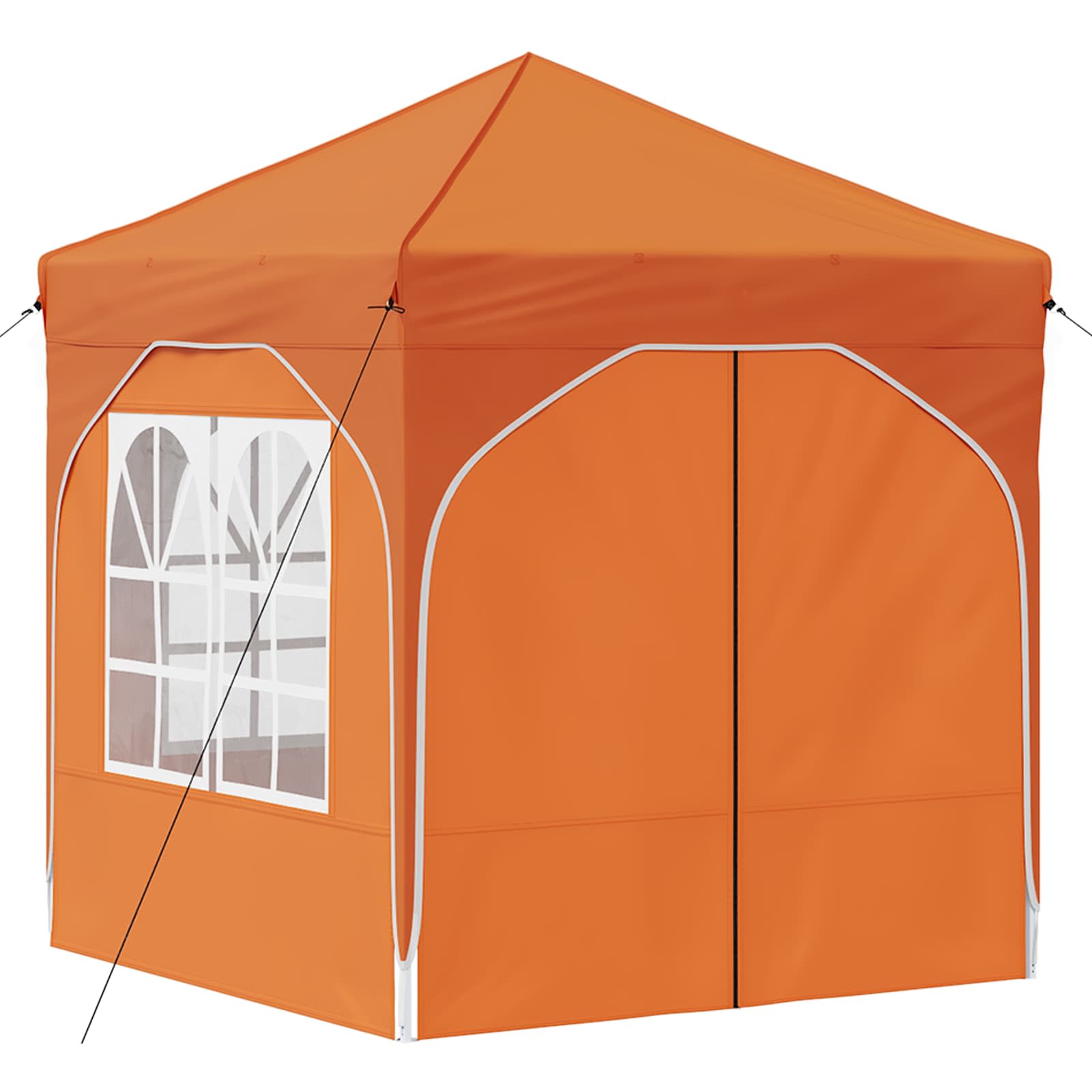 Pop-up ballīšu telts 192 x 192 x 245 cm Oranža