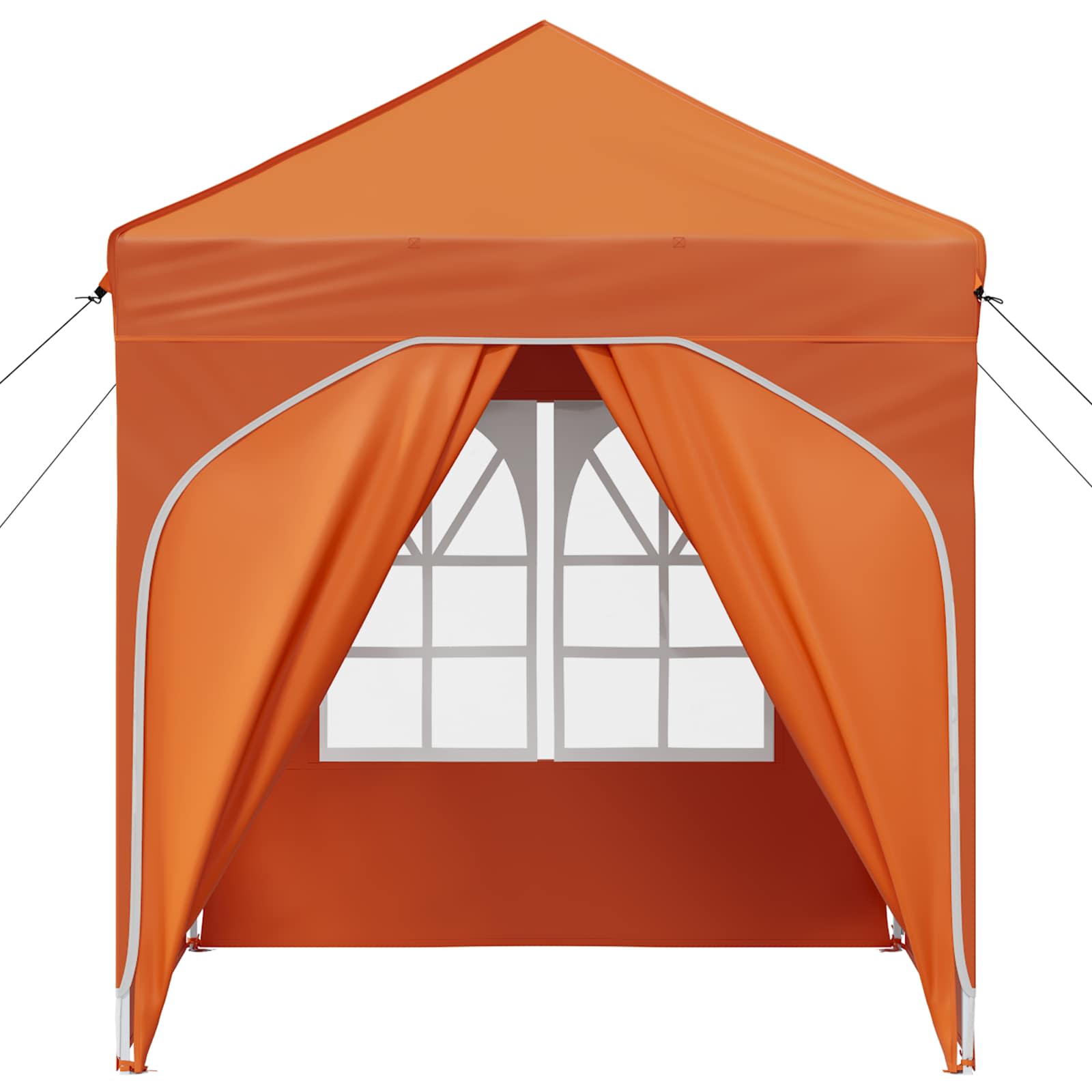 Pop-up ballīšu telts 192 x 192 x 245 cm Oranža