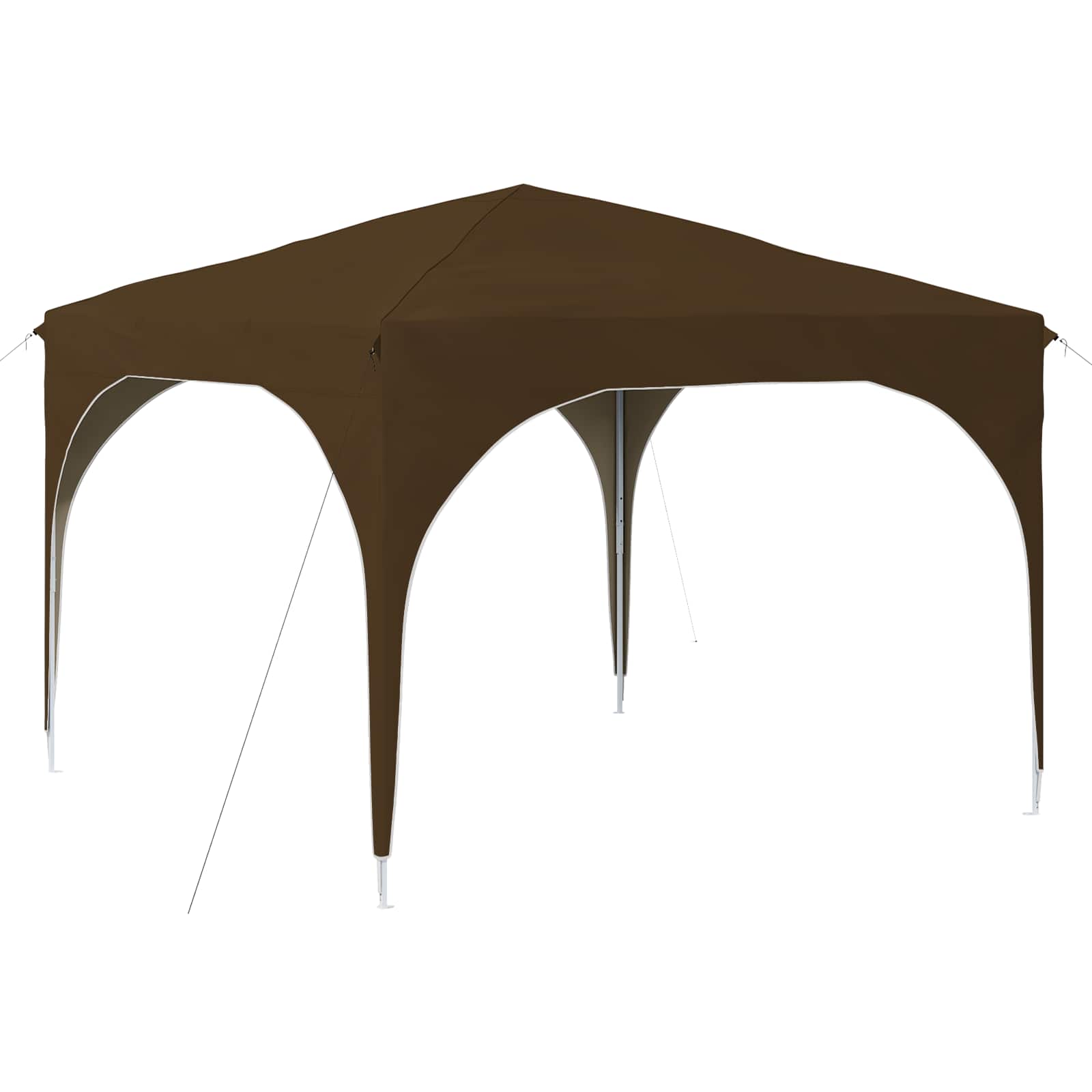 Pop-up šventinis palapinė 290 x 290 x 245 cm Taupe