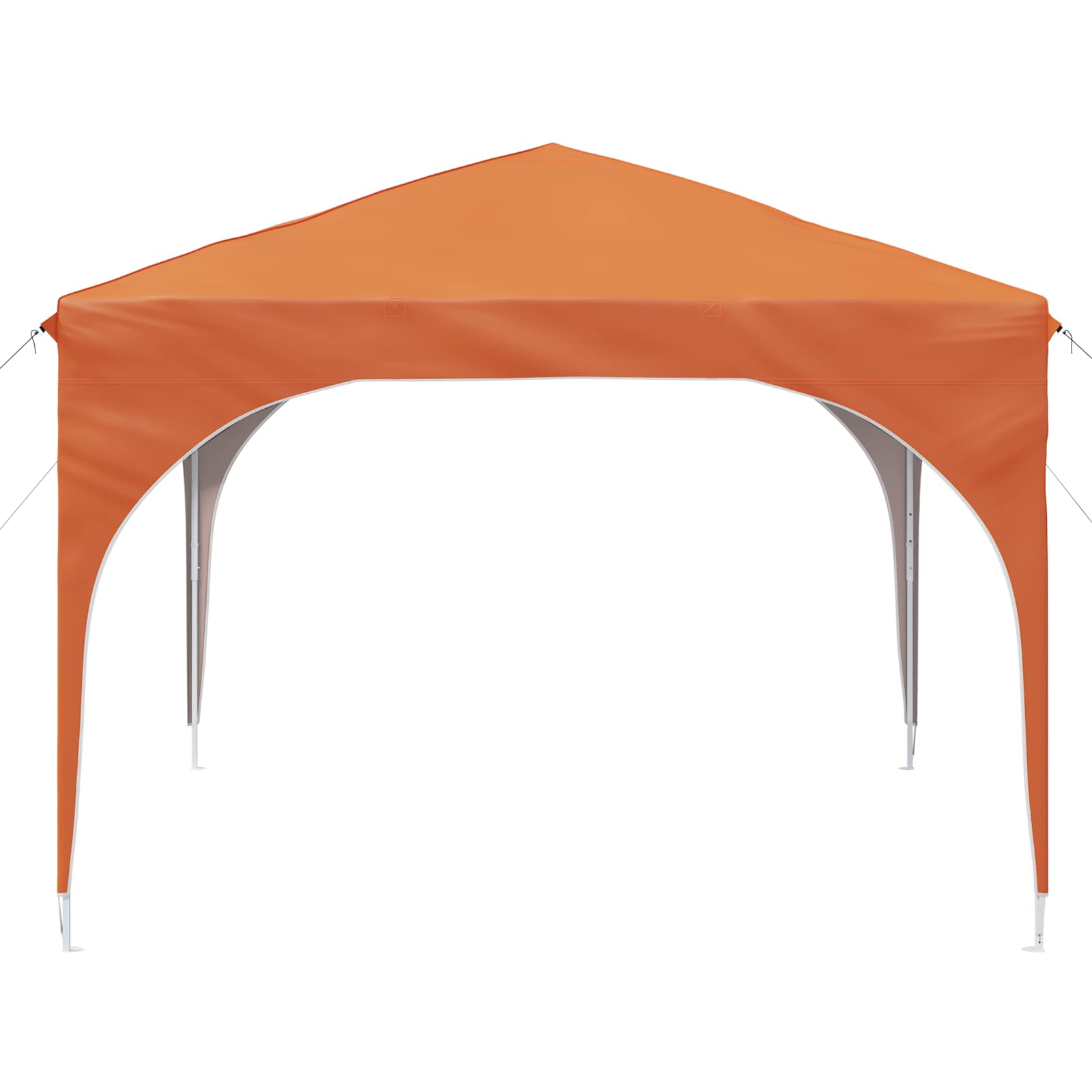 Pop-up šventinis palapinė 290 x 290 x 245 cm Oranžinė