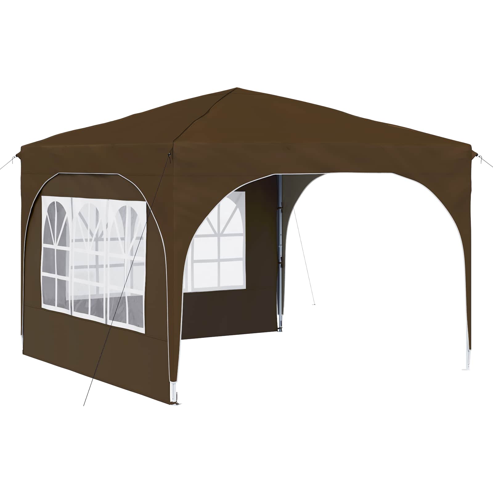 Pop-up ballīšu telts 290 x 290 x 245 cm Taupe