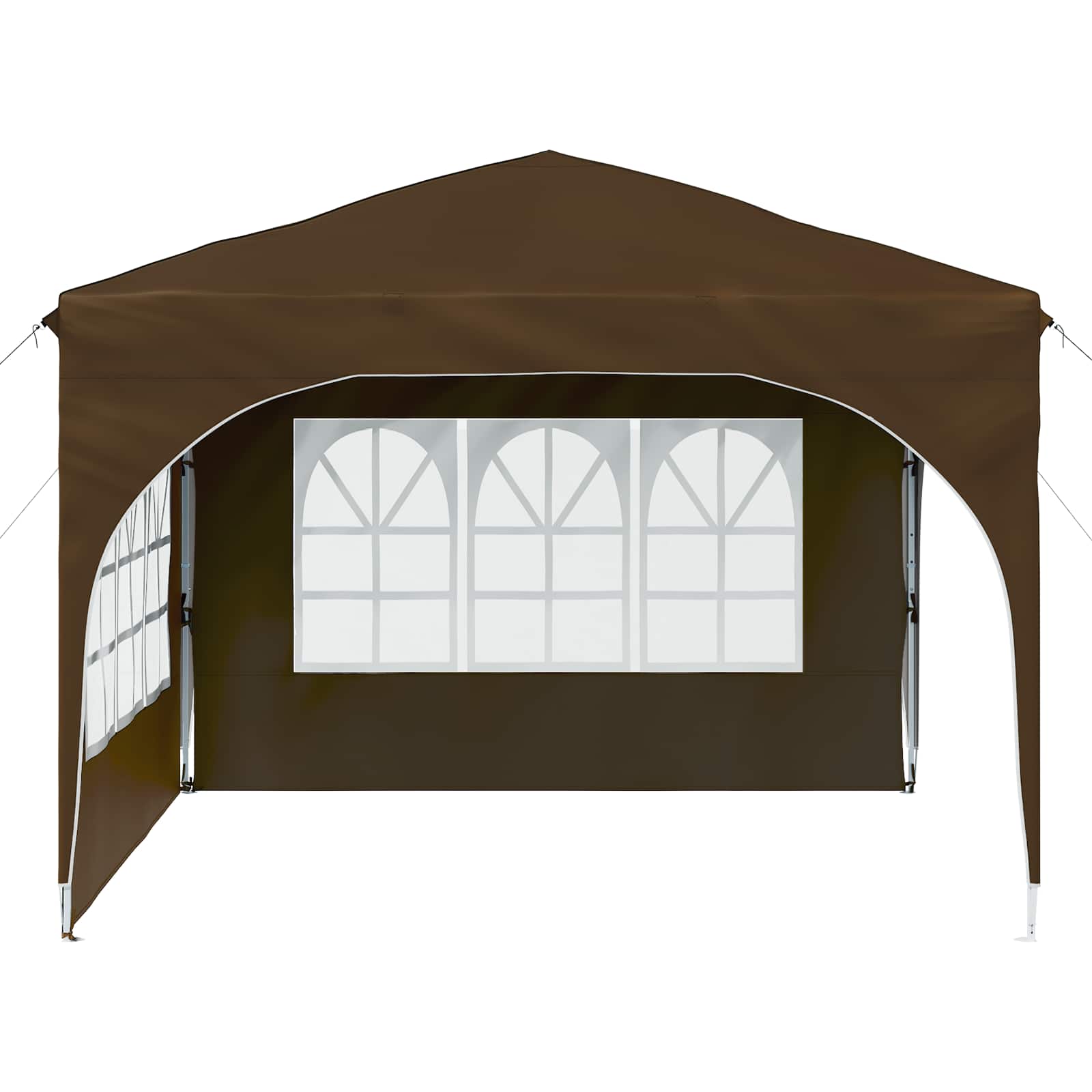 Pop-up ballīšu telts 290 x 290 x 245 cm Taupe