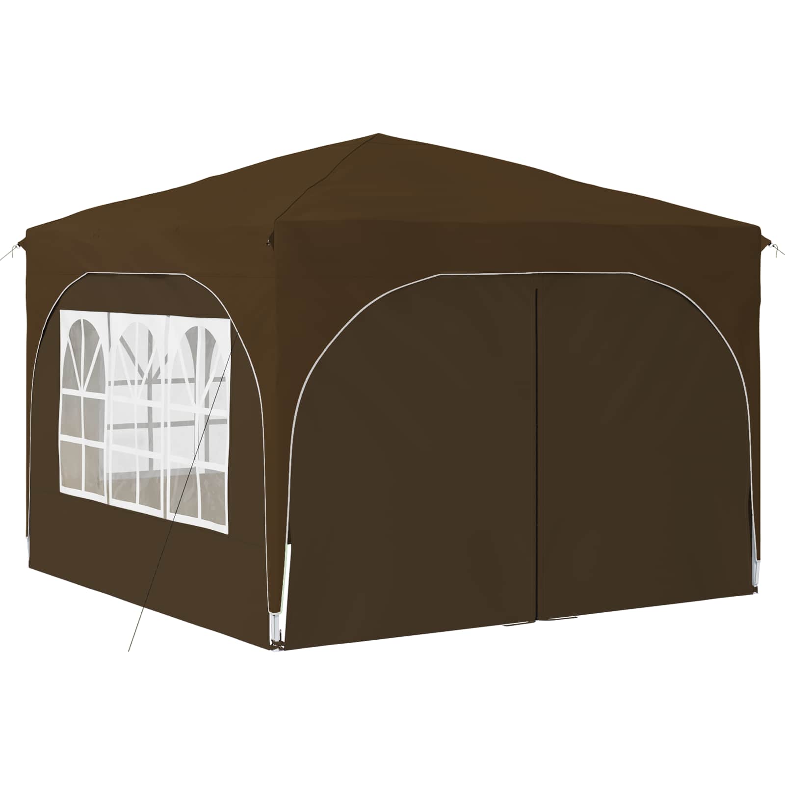 Pop-up ballīšu telts 290 x 290 x 245 cm Taupe