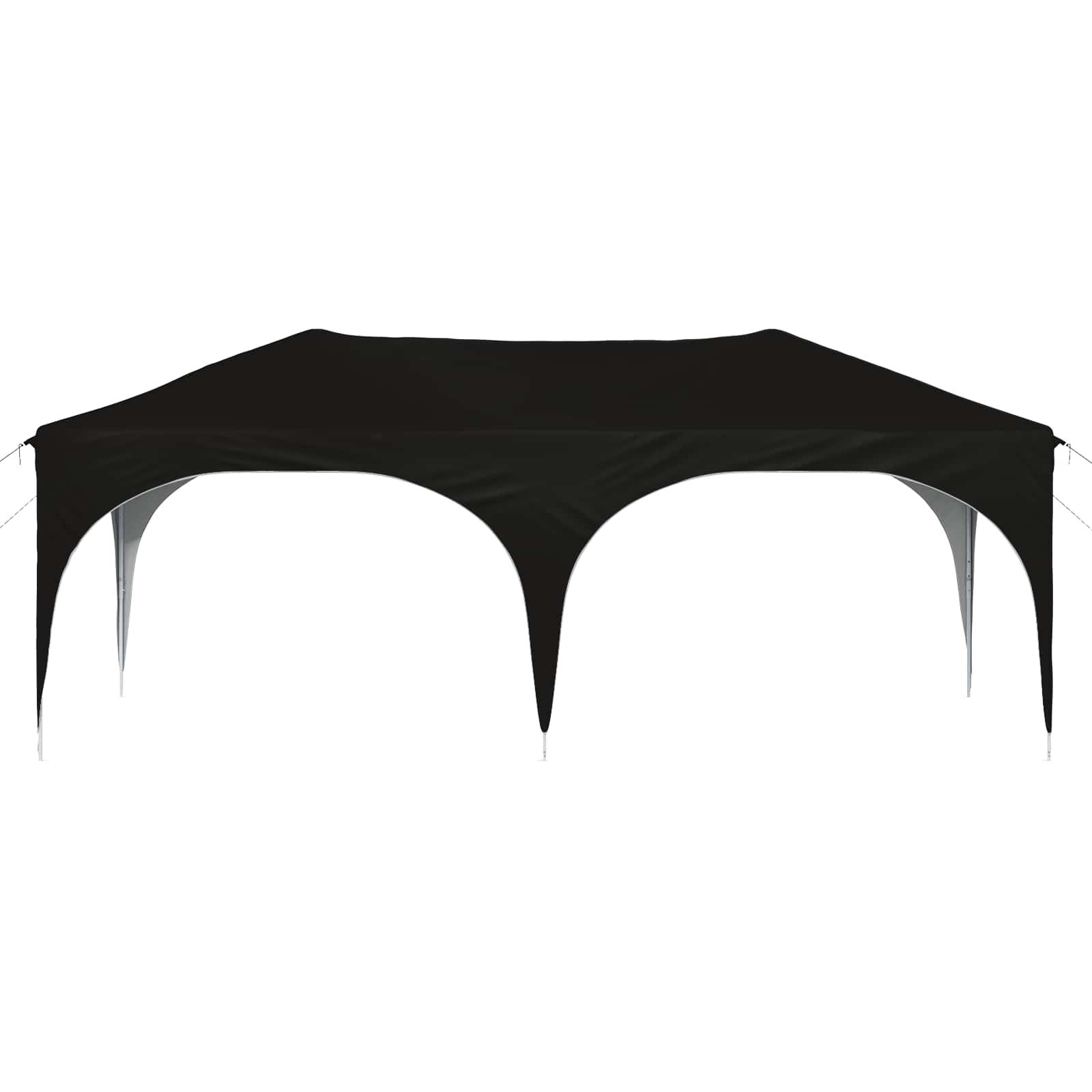 Pop-up šventinis palapinė Juoda 575 x 288 x 245 cm