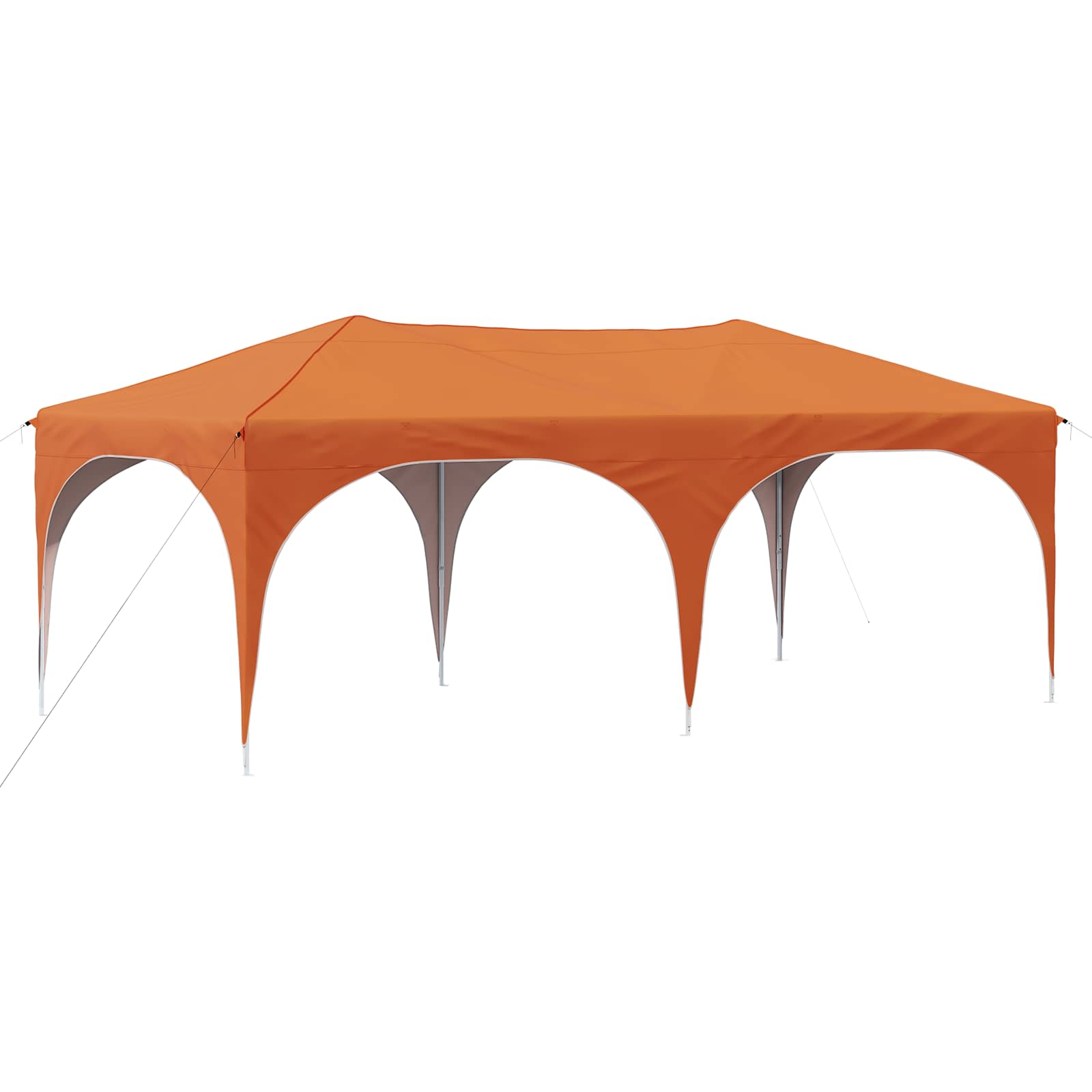 Pop-up šventinis palapinė Oranžinė 575 x 288 x 245 cm