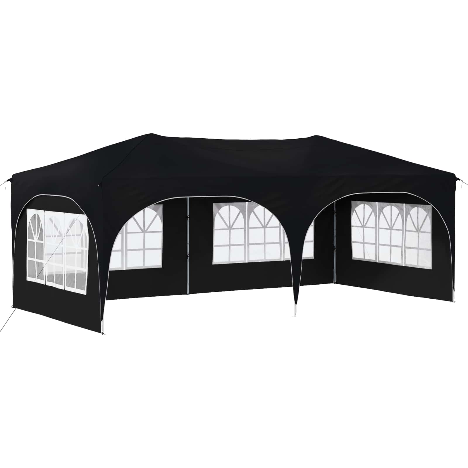 Salons Pop-up ballīšu telts Antracīts 575 x 288 x 245 cm
