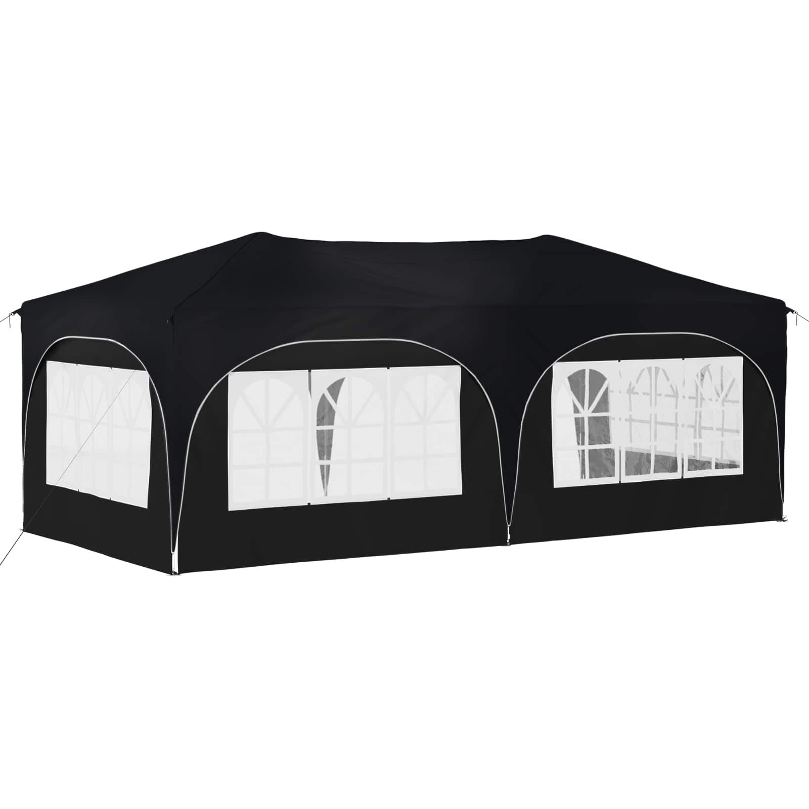 Salons Pop-up ballīšu telts Antracīts 575 x 288 x 245 cm
