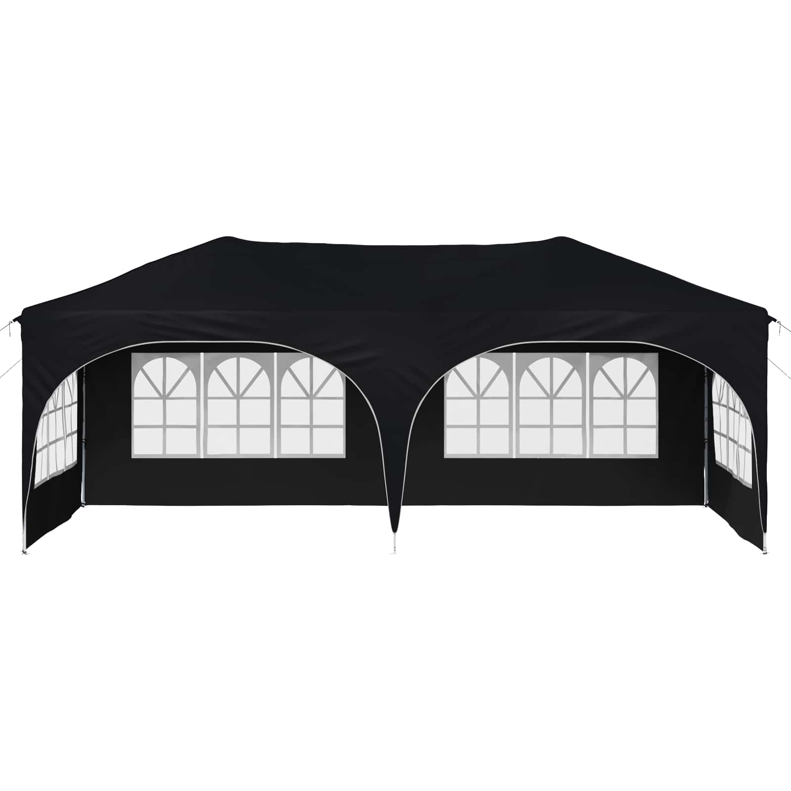 Salons Pop-up ballīšu telts Antracīts 575 x 288 x 245 cm