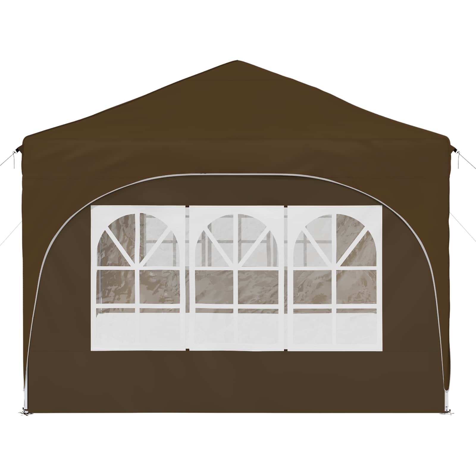Pop-up šventinis palapinė Taupe 575 x 288 x 245 cm