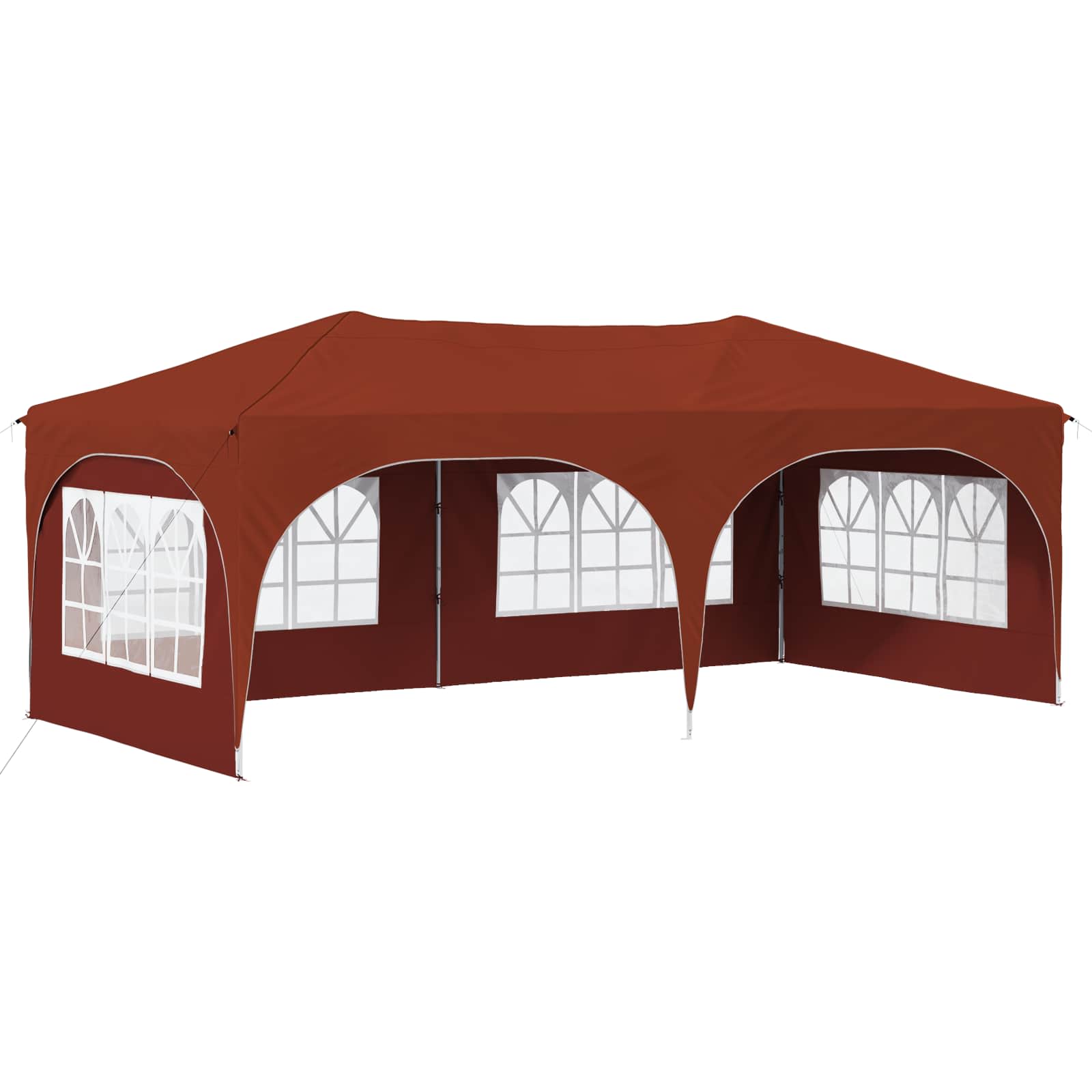 Pop-up šventinis palapinė Terakotos 575 x 288 x 245 cm