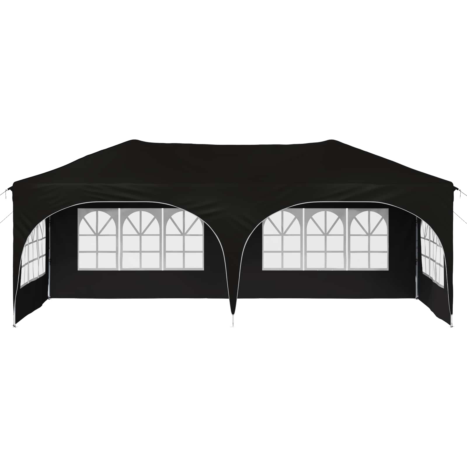 Pop-up šventinis palapinė Juoda 575 x 288 x 245 cm