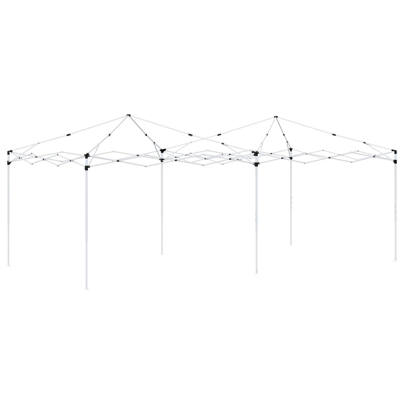 Pop-up šventinis palapinė 575 x 288 x 245 cm Kreminė
