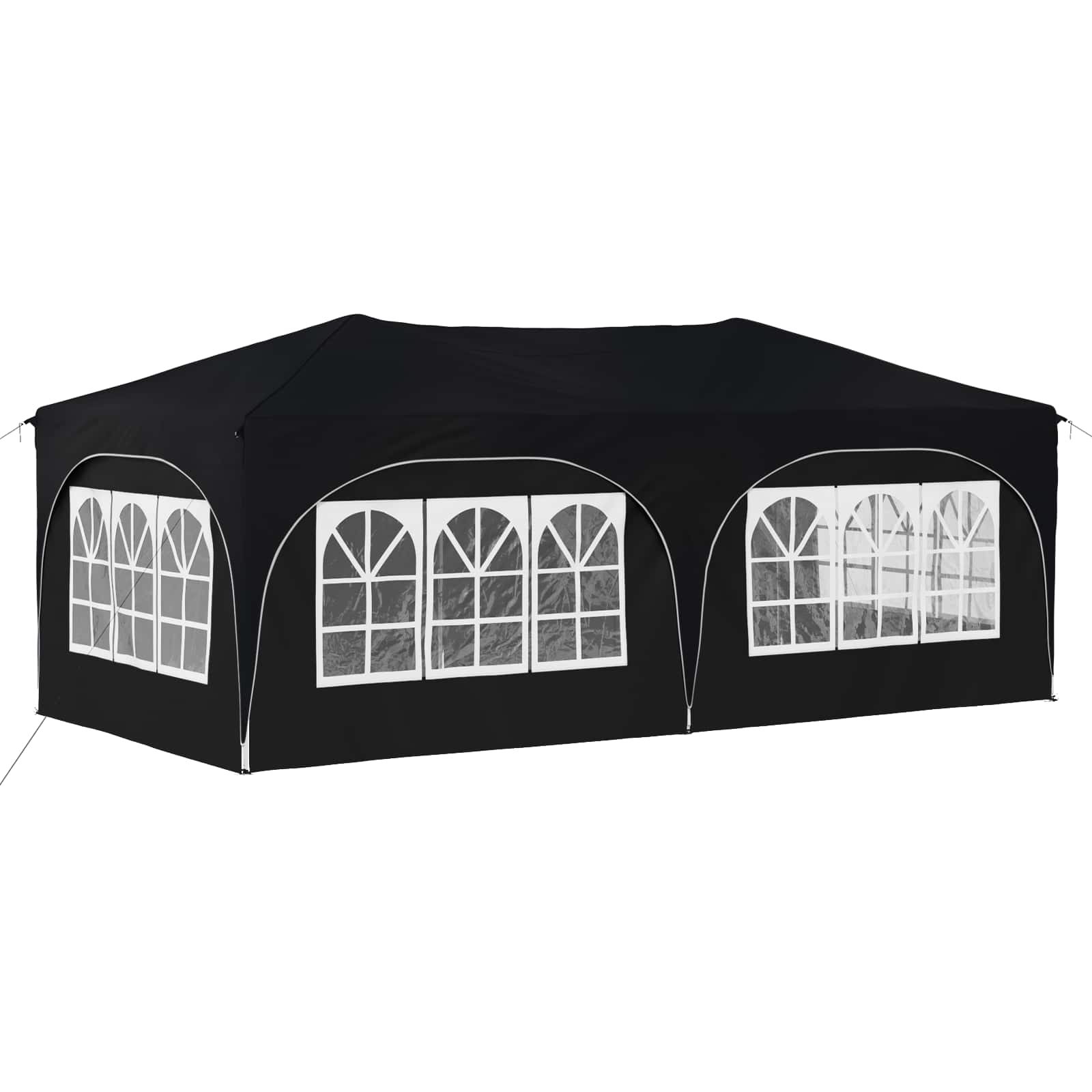 Pop-up šventinis palapinė Antracitas 575 x 288 x 245 cm