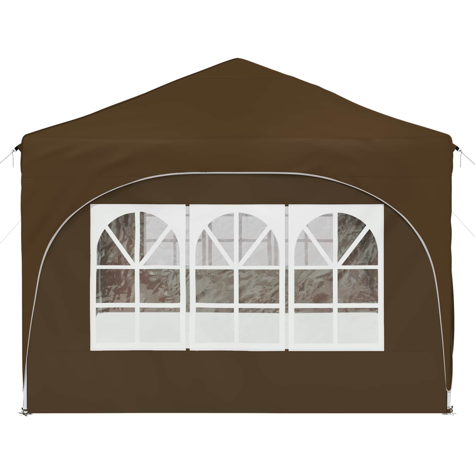Pop-up šventinis palapinė Taupe 575 x 288 x 245 cm