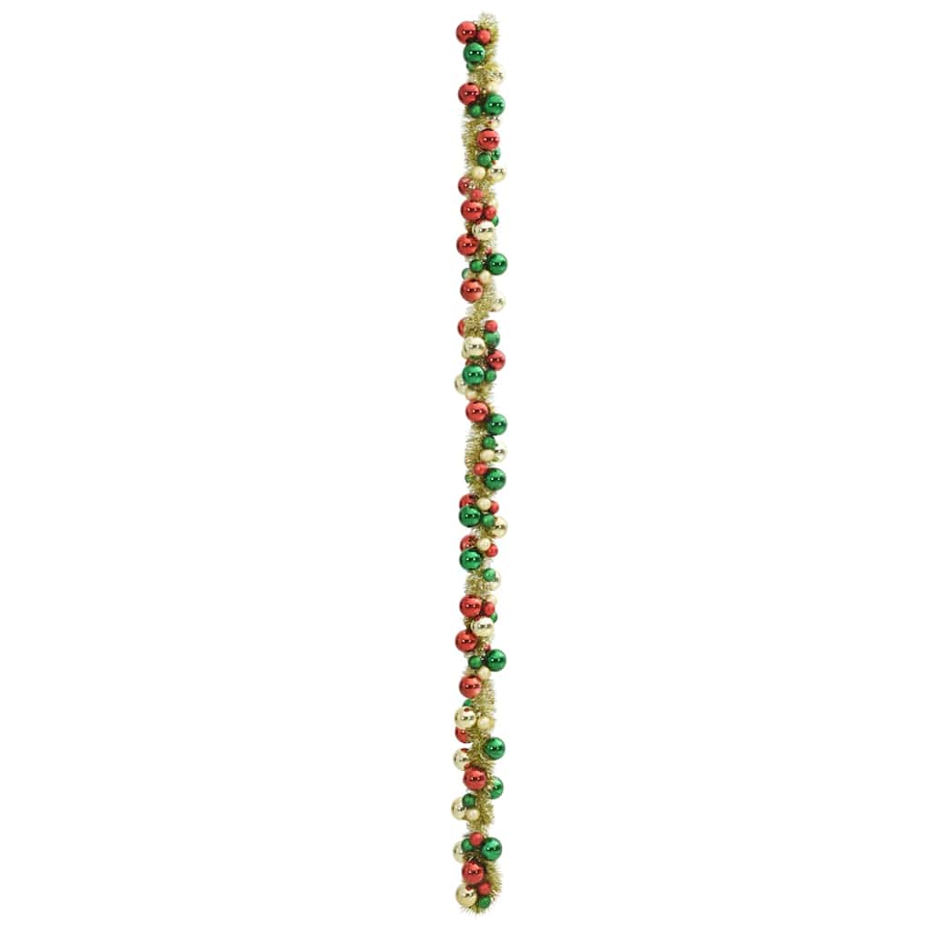 Kalėdų rutulių girlianda Įvairiaspalvis 186 cm Polystirenas