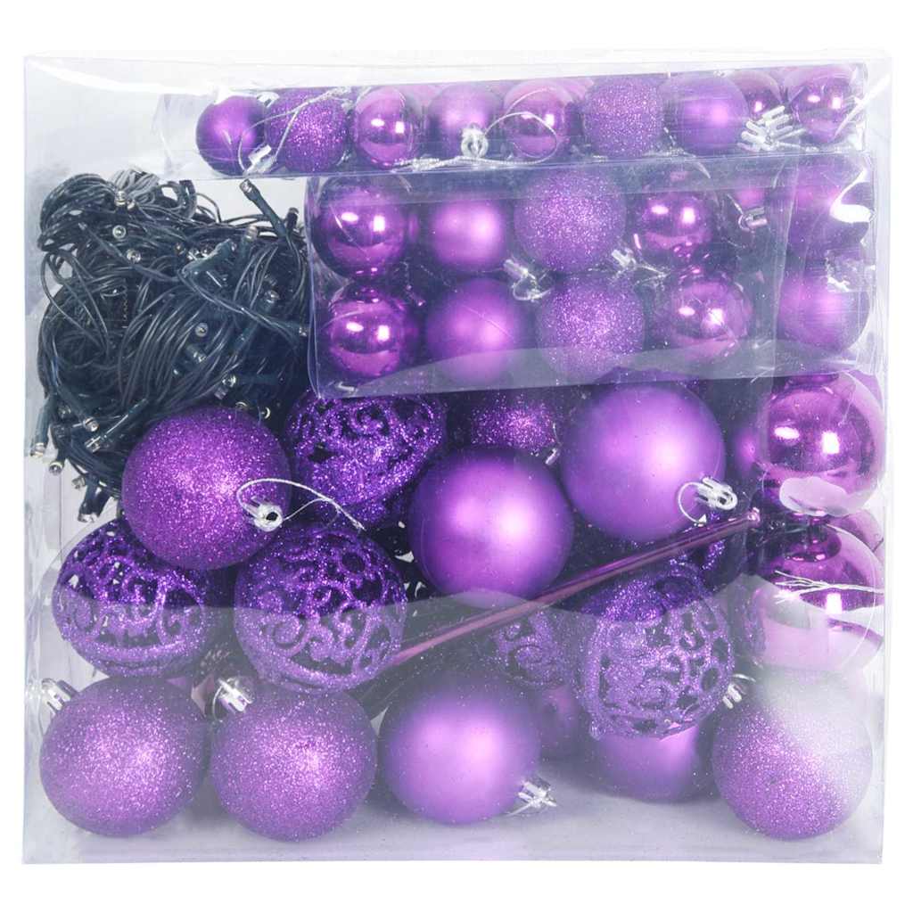 Kalėdinių Kraitės Rinkinys su 300 LED 120 pcs Alyvos Plastmasė SNOWHEART