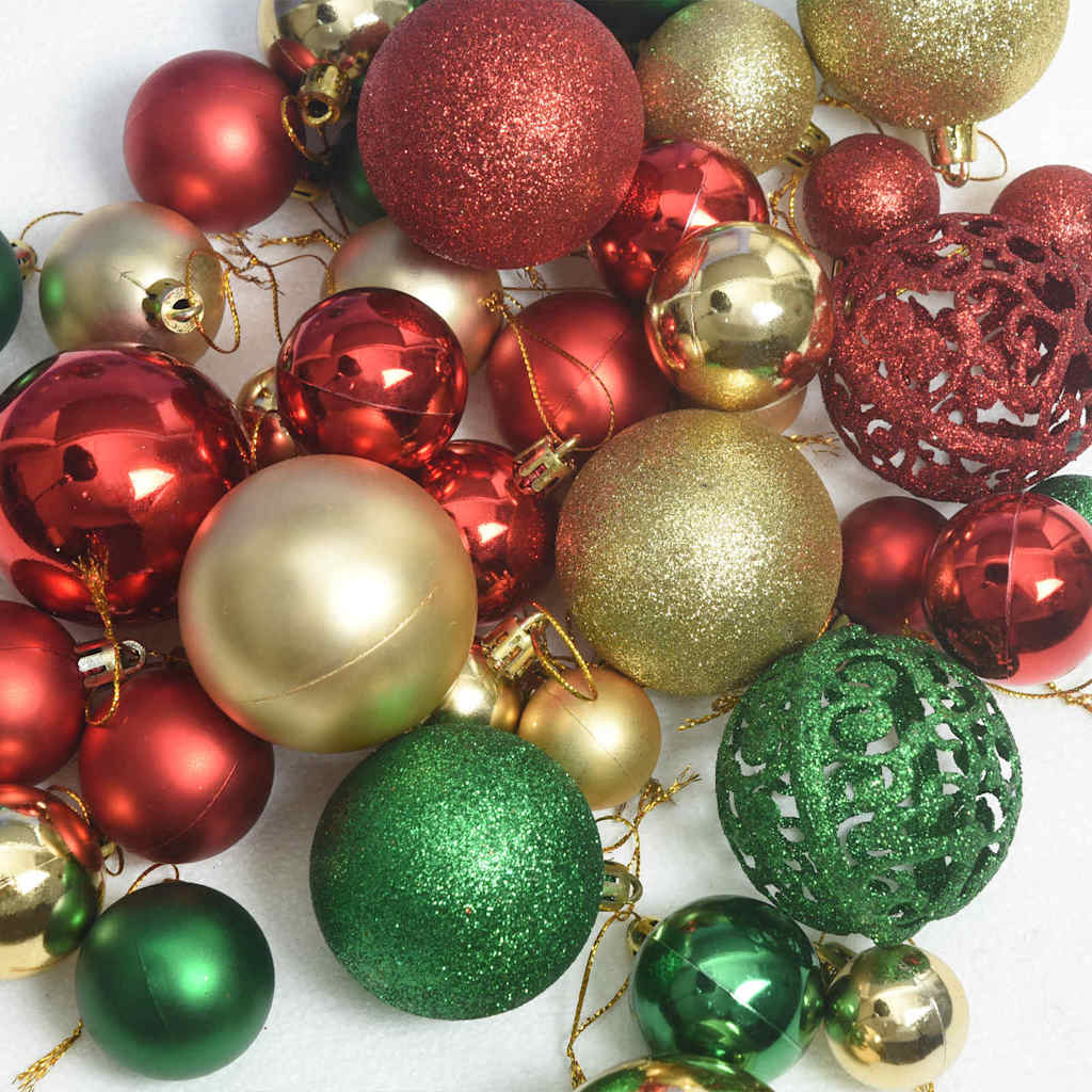 Kalėdinių Kraitės Rinkinys 61 pcs Įvairiaspalvis Plastmasė