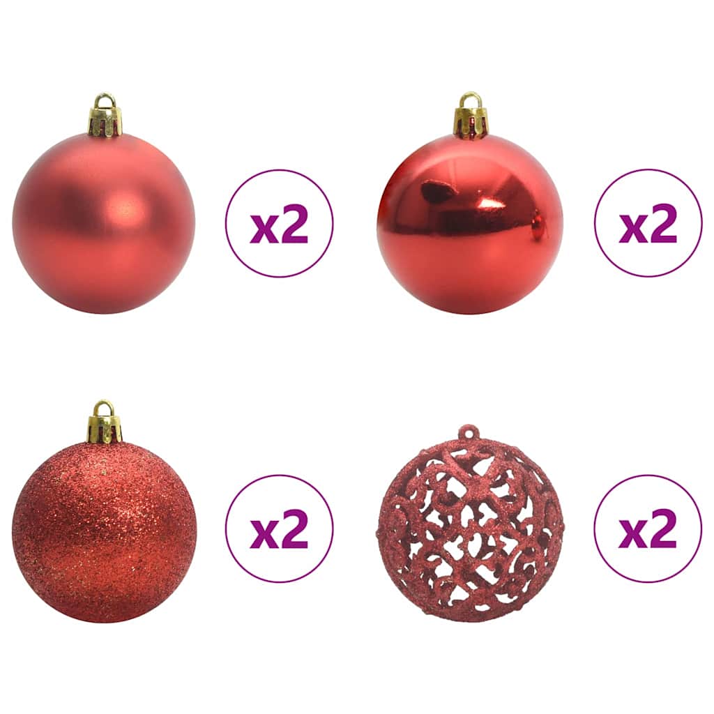 Kalėdinių Kraitės Rinkinys 61 pcs Įvairiaspalvis Plastmasė