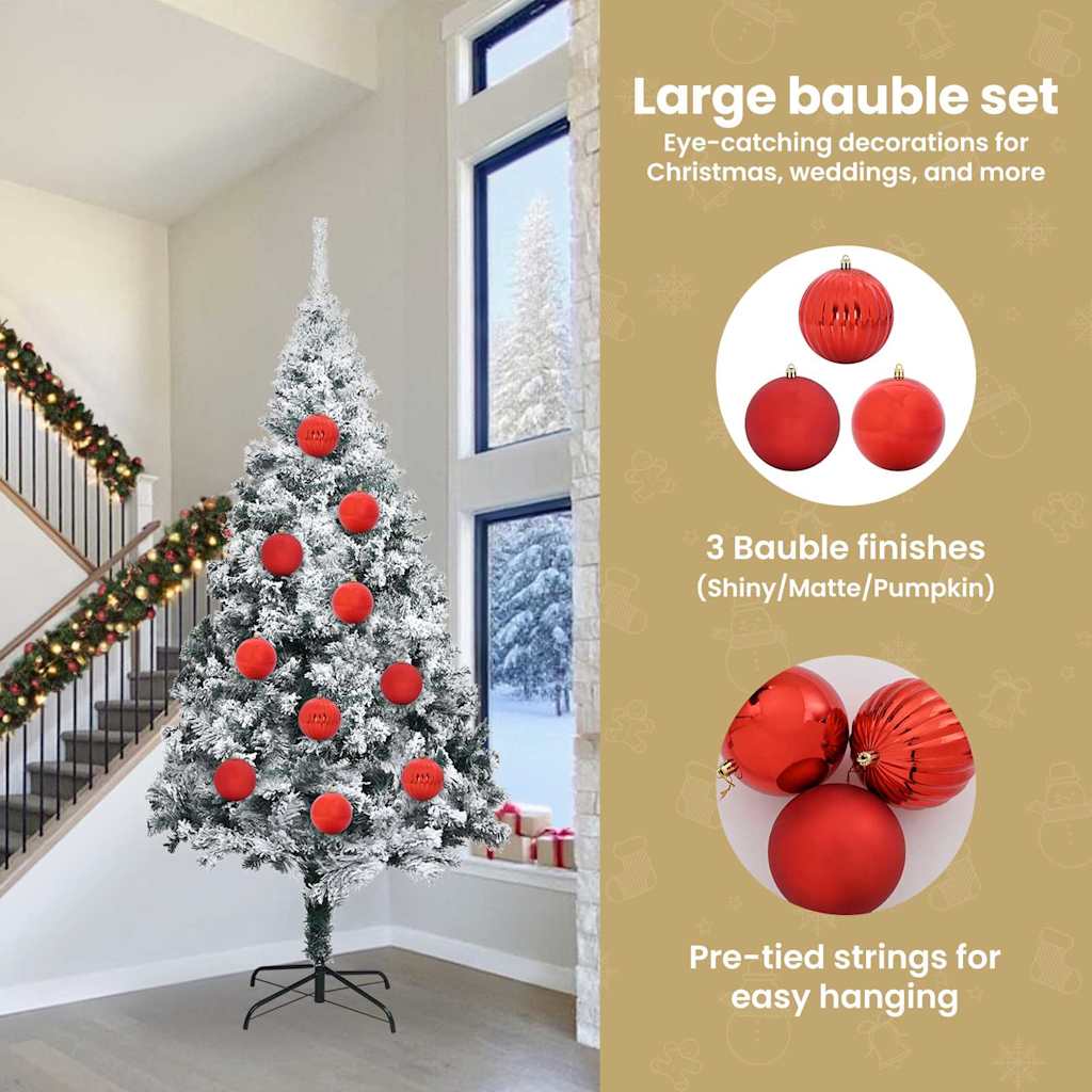 Kalėdinių Kraitės Rinkinys 4 pcs Raudona XXL