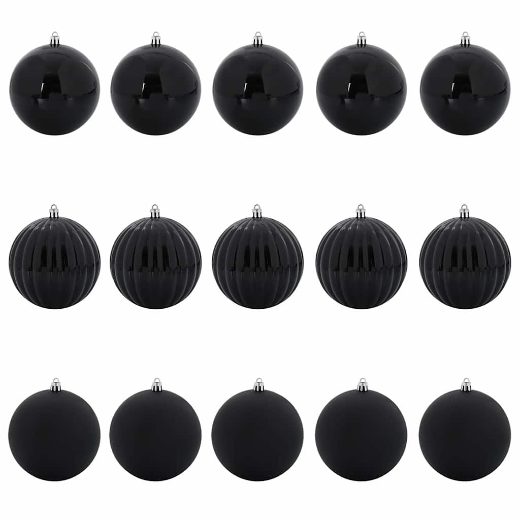 Kalėdinių Kraitės Rinkinys 15 pcs Juoda XL