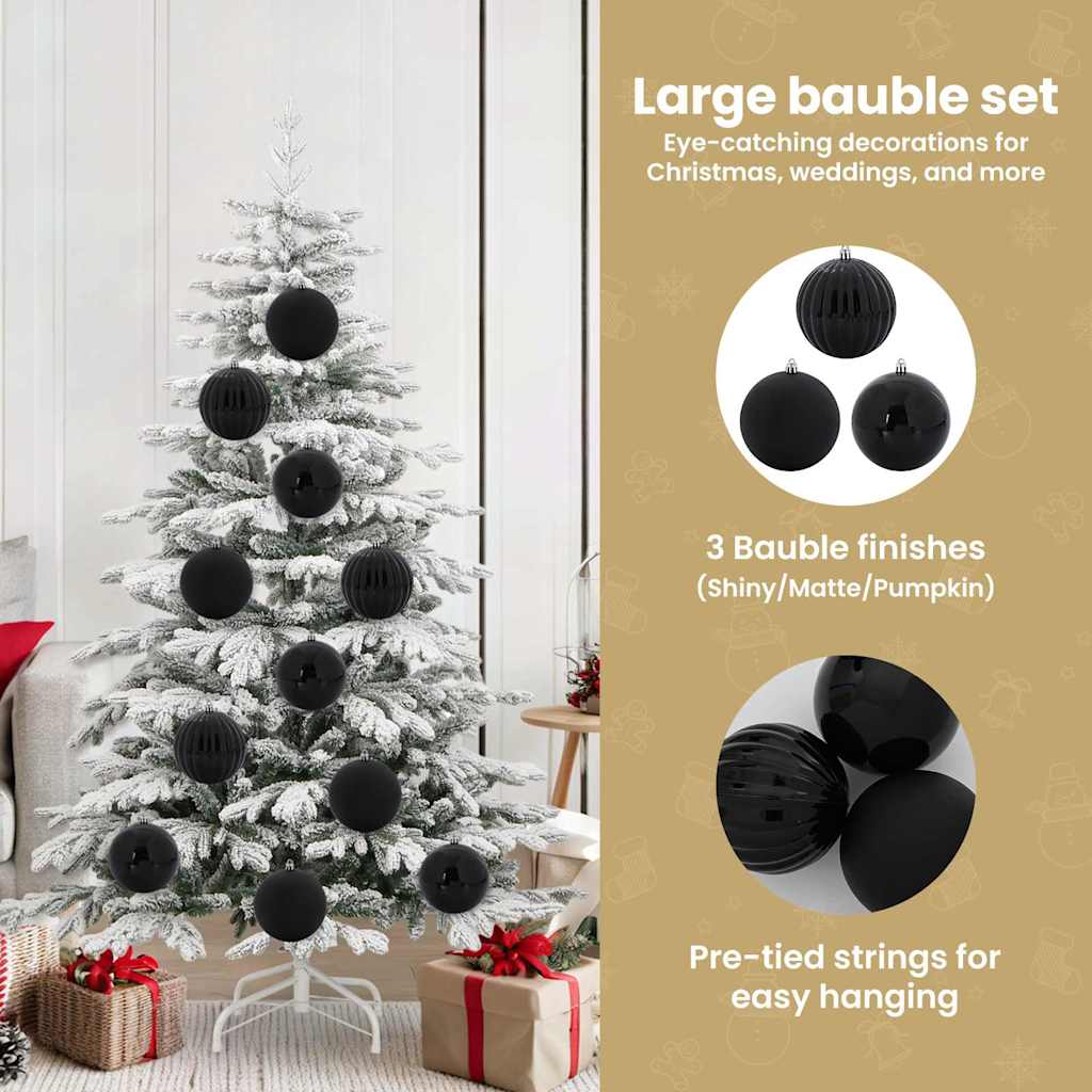 Christmas Hamper Set 9 pcs Black XL