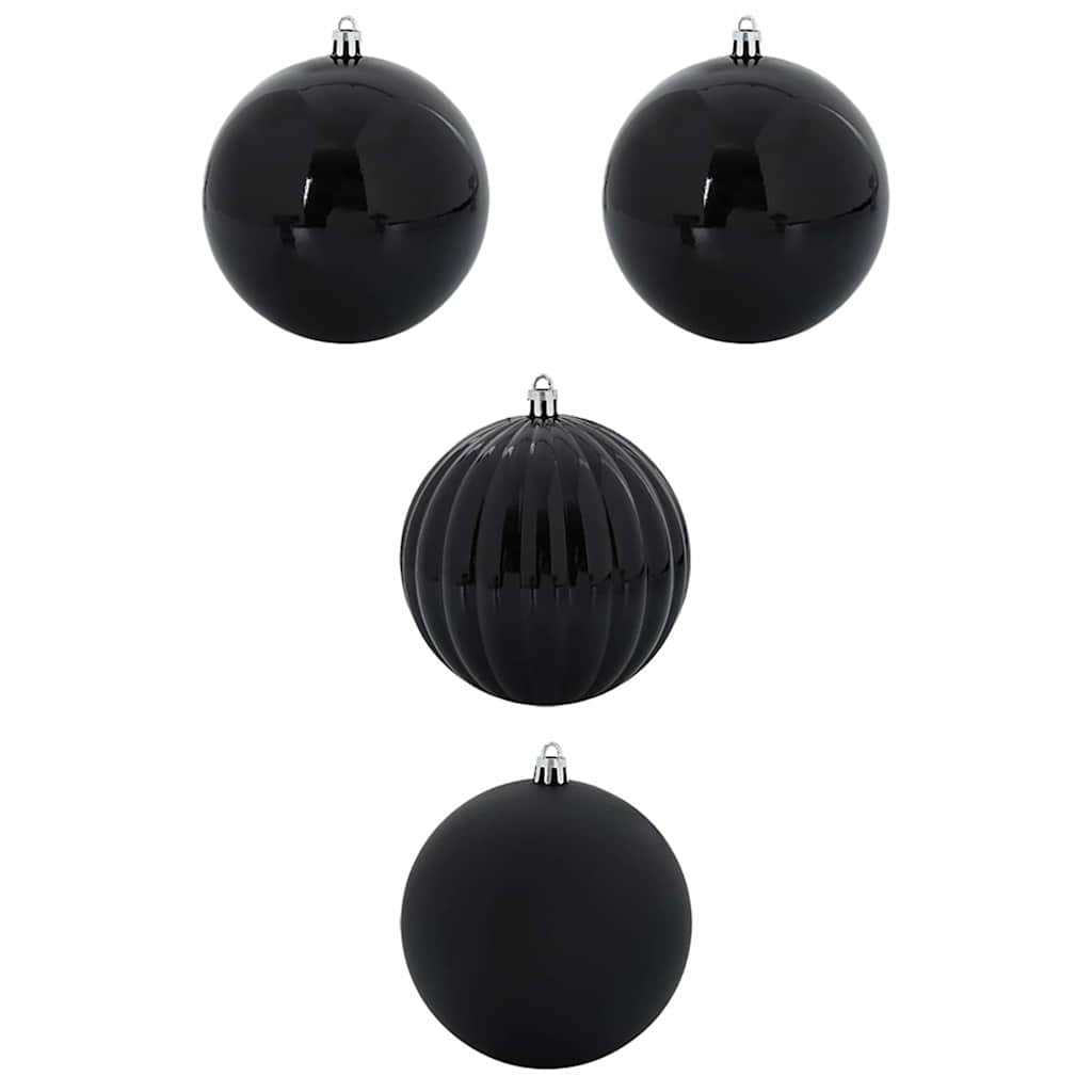 Christmas Hamper Set 4 pcs Black Plastic