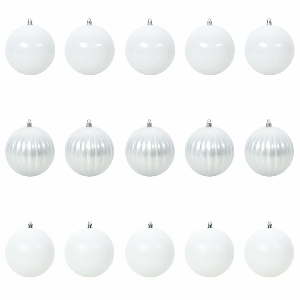 Kalėdinių Kraitės Rinkinys 15 pcs Balta XL