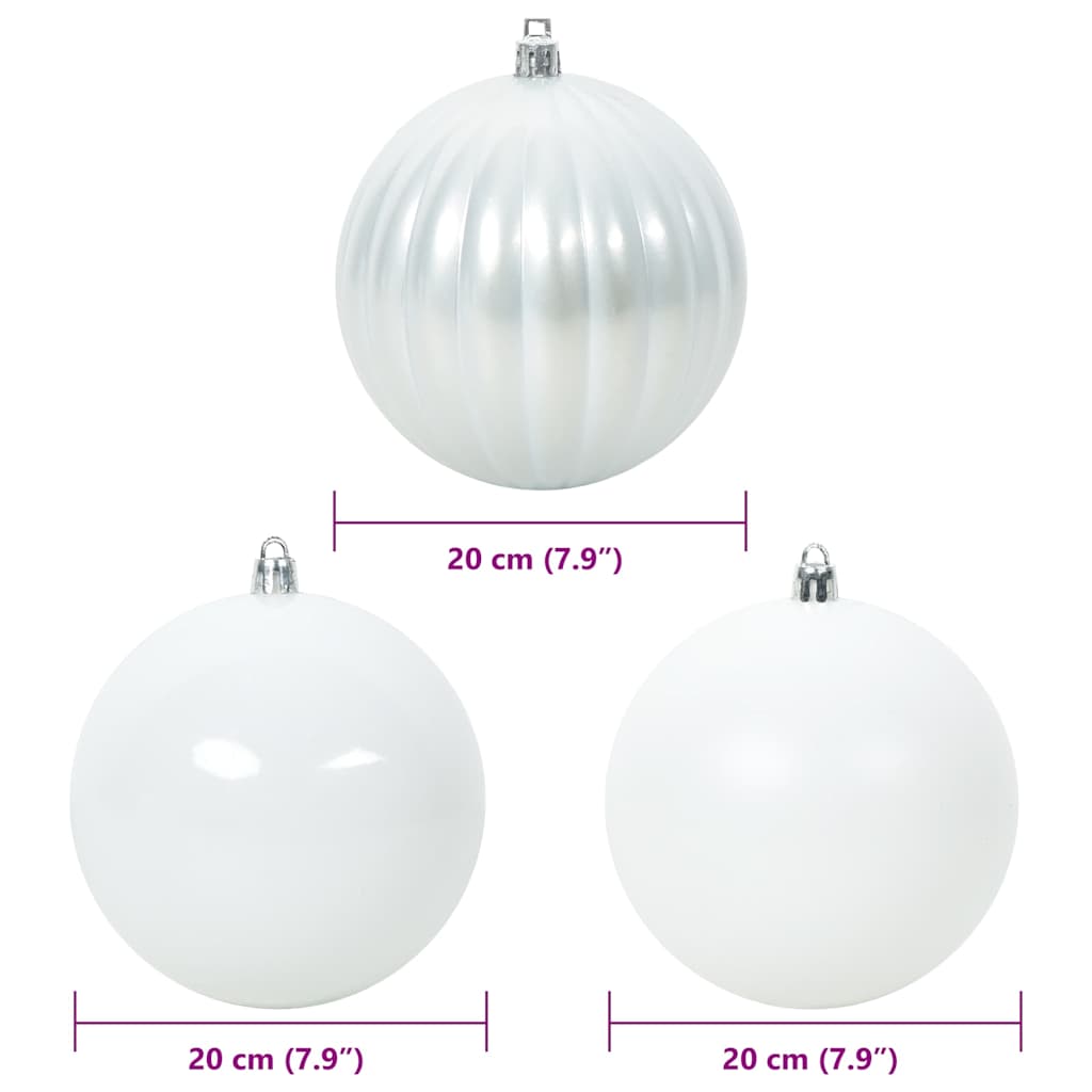 Kalėdinių Kraitės Rinkinys 4 pcs Balta XXL