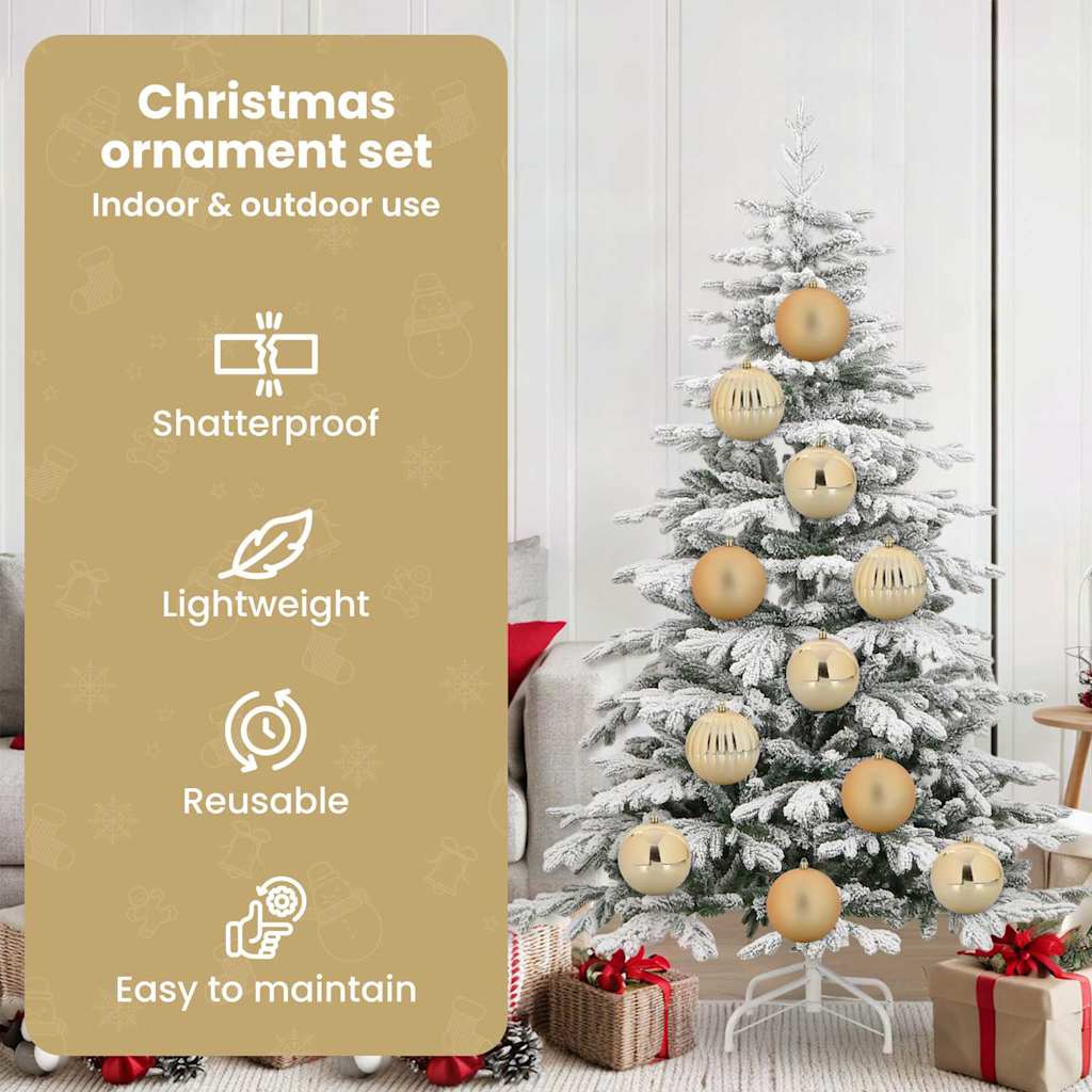Christmas Hamper Set 9 pcs Golden XL