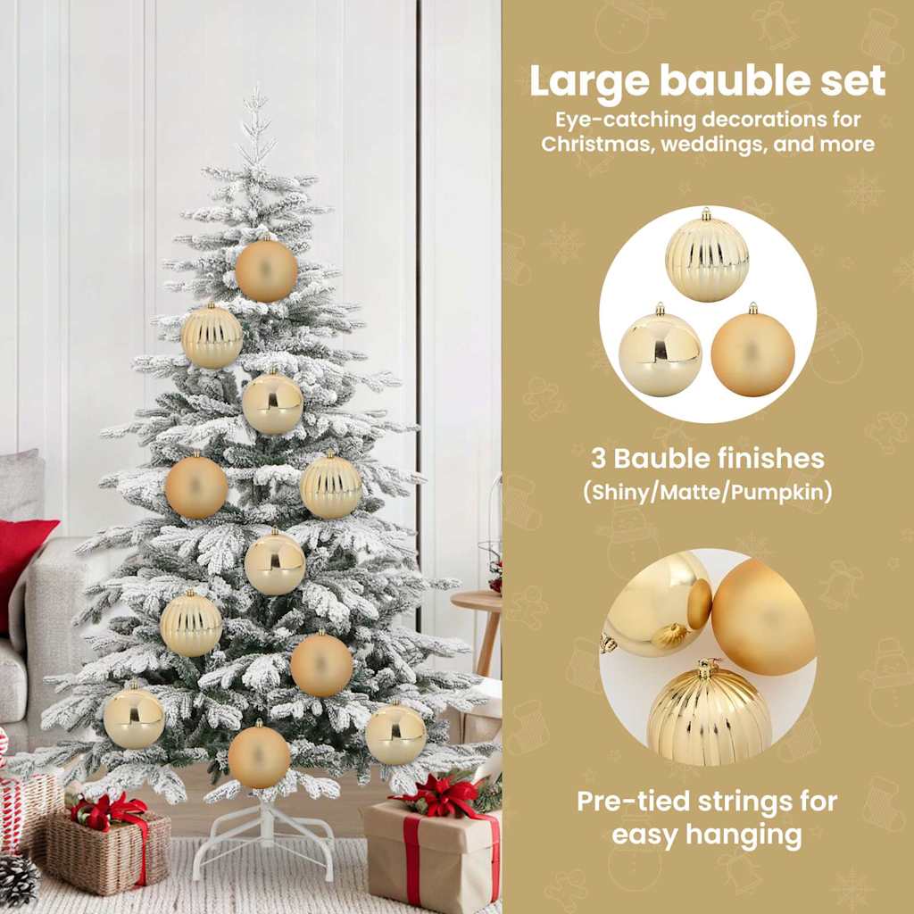 Christmas Hamper Set 9 pcs Golden XL
