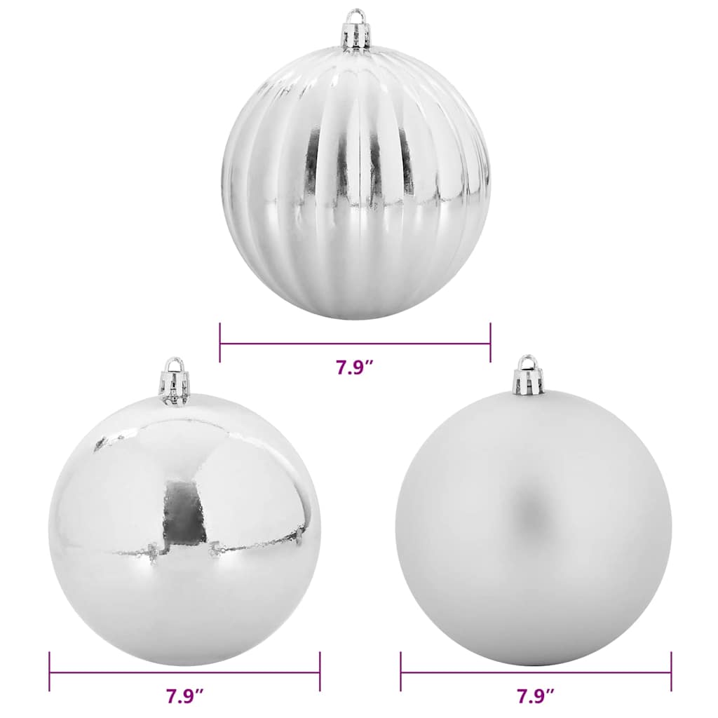 Christmas Hamper Set 4 pcs Silver XXL