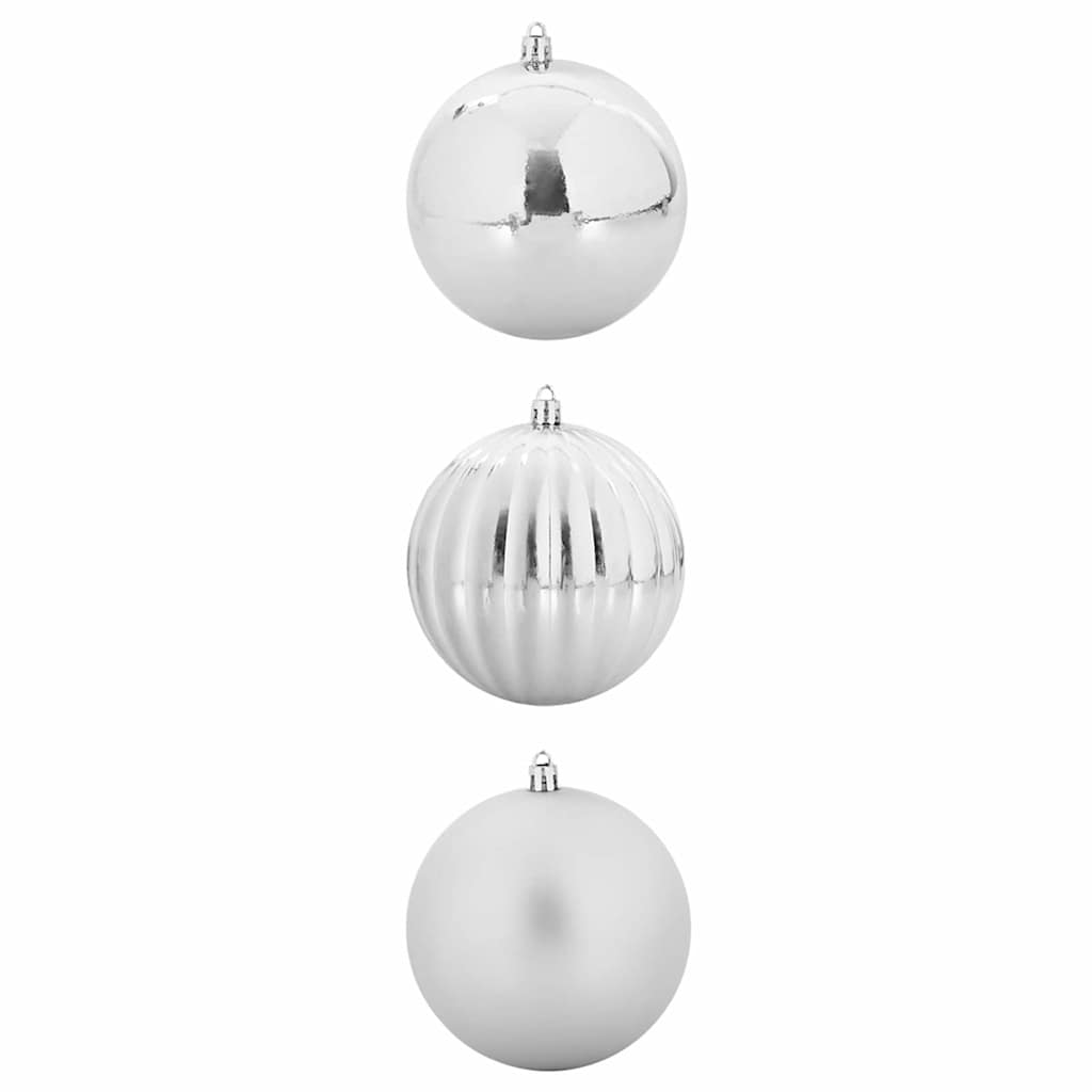 Kalėdinių Kraitės Rinkinys Kita 3 pcs Sidabro Ø 25 cm XXL