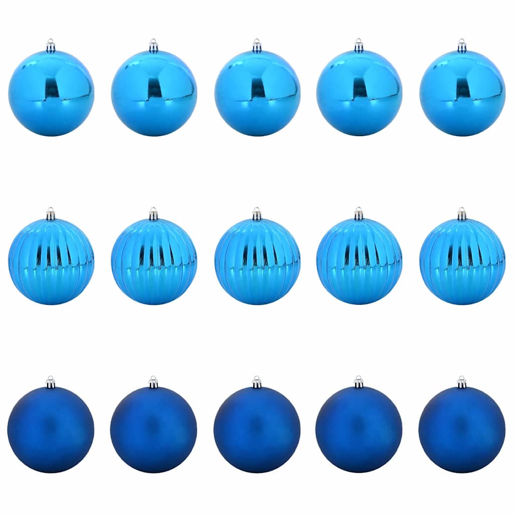 Kalėdų Burbulų Rinkinys XL 15 pcs Mėlyna Plastmasė