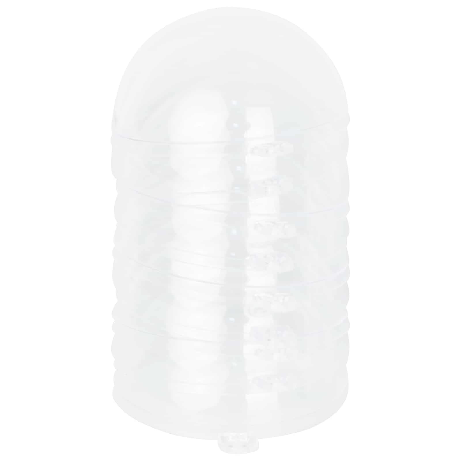 Kalėdinių Kraitės Rinkinys 50 pcs Skaidrus Ø 5 cm