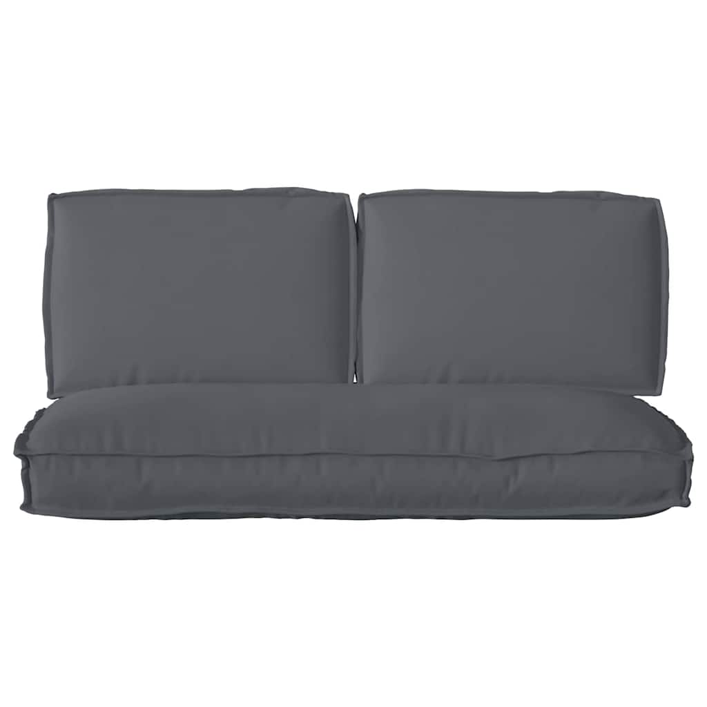 Pagalvių komplektas 3 pcs Antracitas Oksfordo audinys