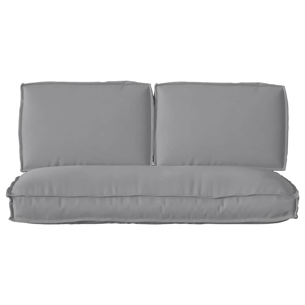 Pagalvių komplektas 3 pcs Pilka Oksfordo audinys