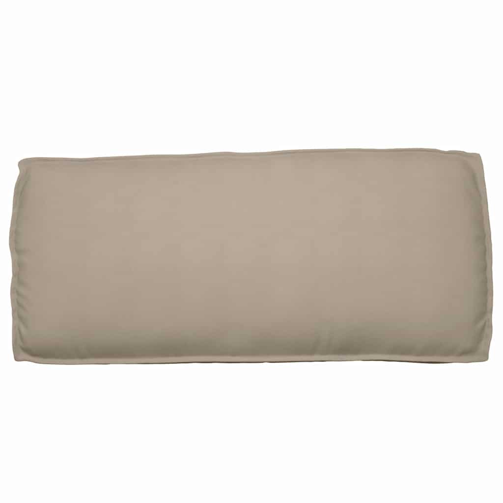 Pagalvių komplektas 3 pcs Taupe Oksfordo audinys