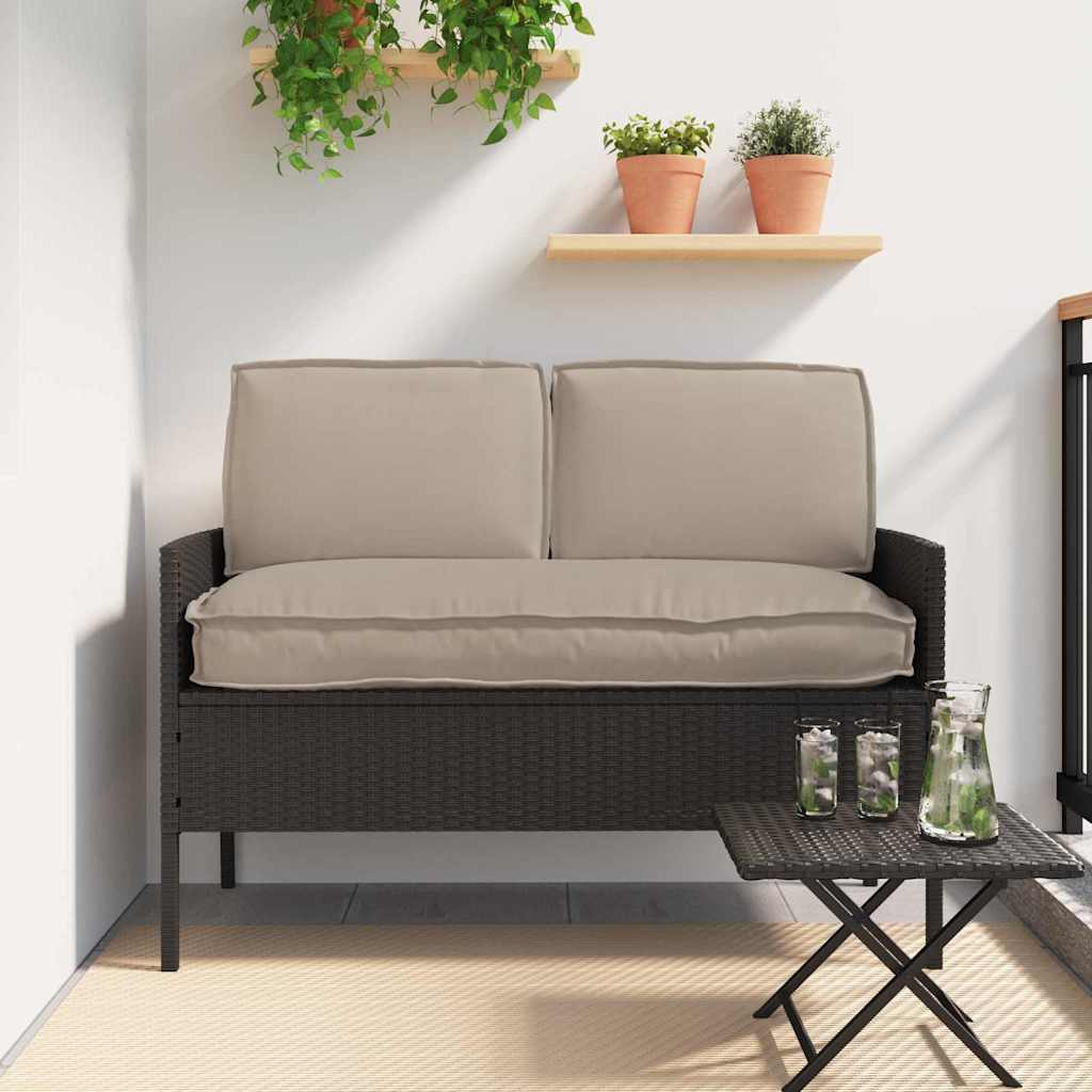 Pagalvių komplektas 3 pcs Taupe Oksfordo audinys
