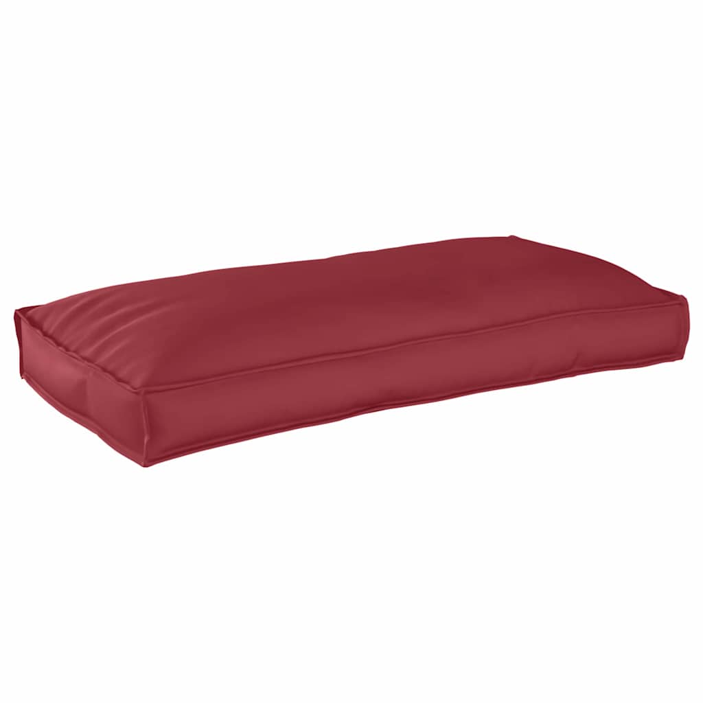 Pagalvių komplektas 3 pcs Vyno raudona Oksfordo audinys