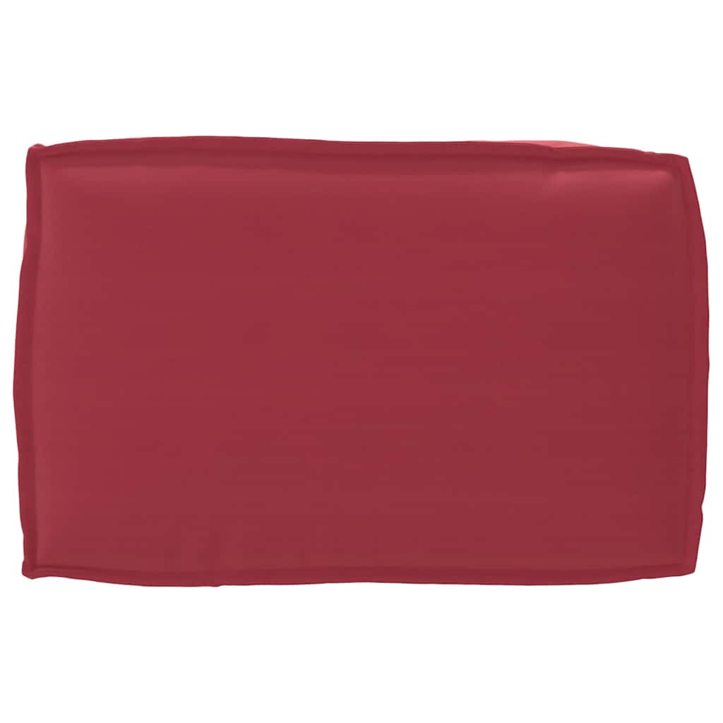 Pagalvių komplektas 3 pcs Vyno raudona Oksfordo audinys