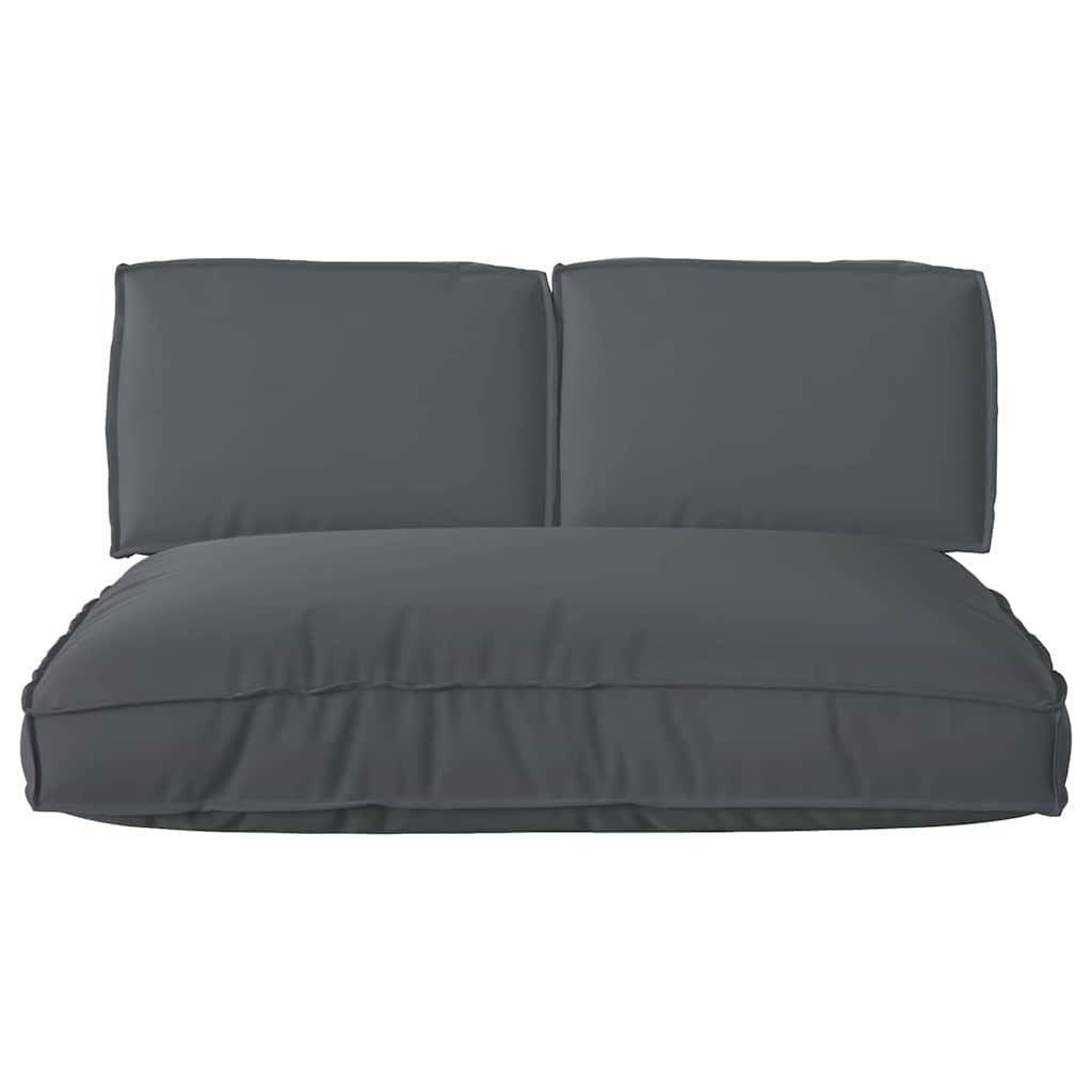 Pagalvių komplektas 3 pcs Antracitas Oksfordo audinys