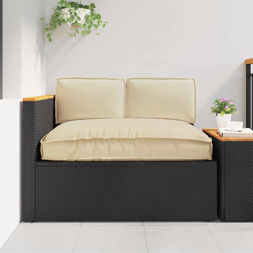 Pagalvių komplektas 3 pcs Smėlio Oksfordo audinys