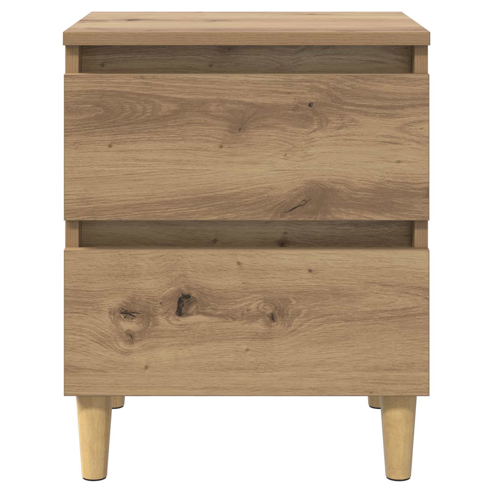 Bedside table with drawer Artisan oak 40 x 35 x 50 cm