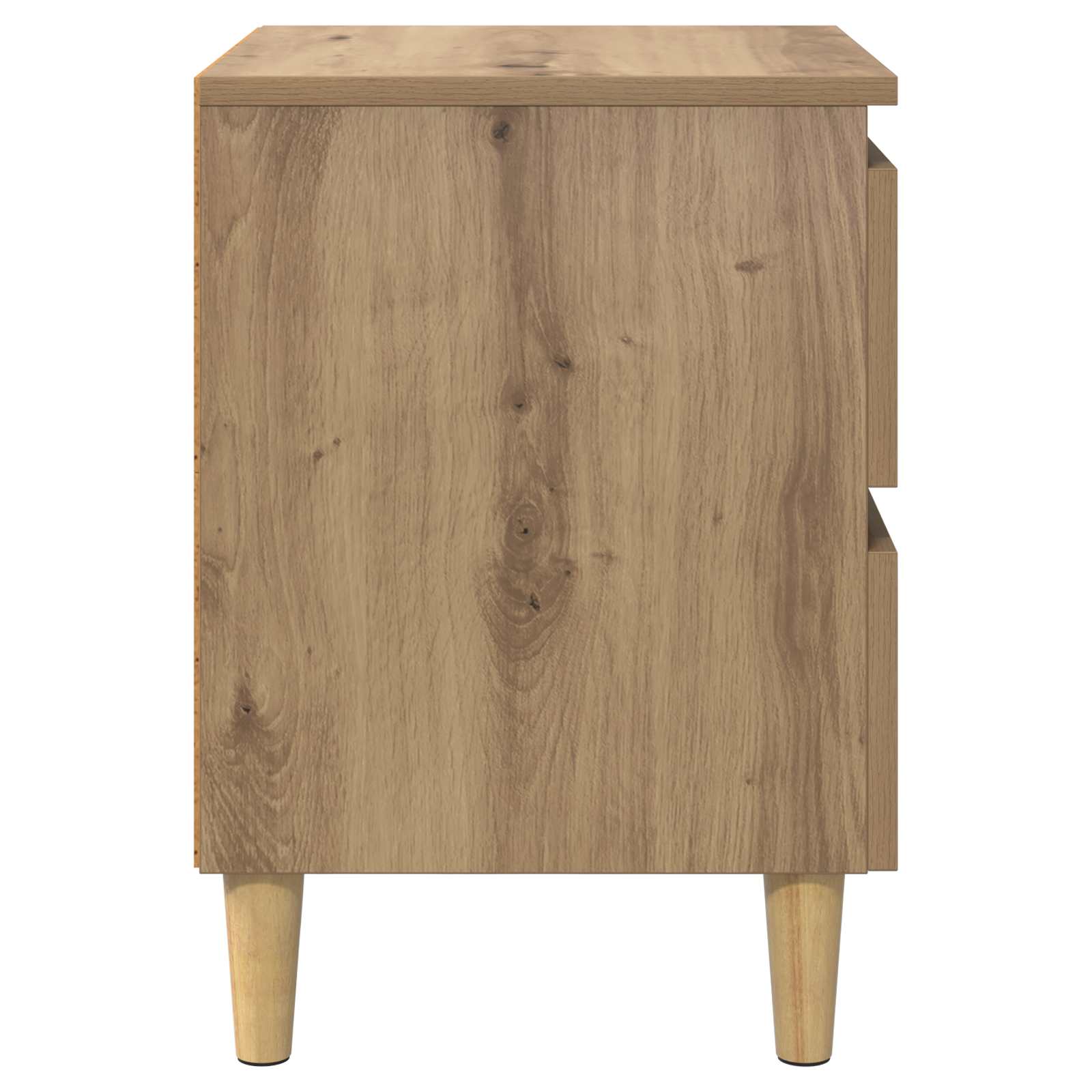 Bedside table with drawer Artisan oak 40 x 35 x 50 cm