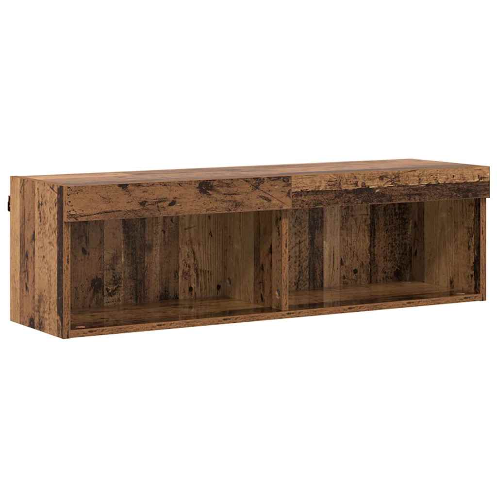 TV skapju komplekts Antīks koks 100 x 30 x 30 cm