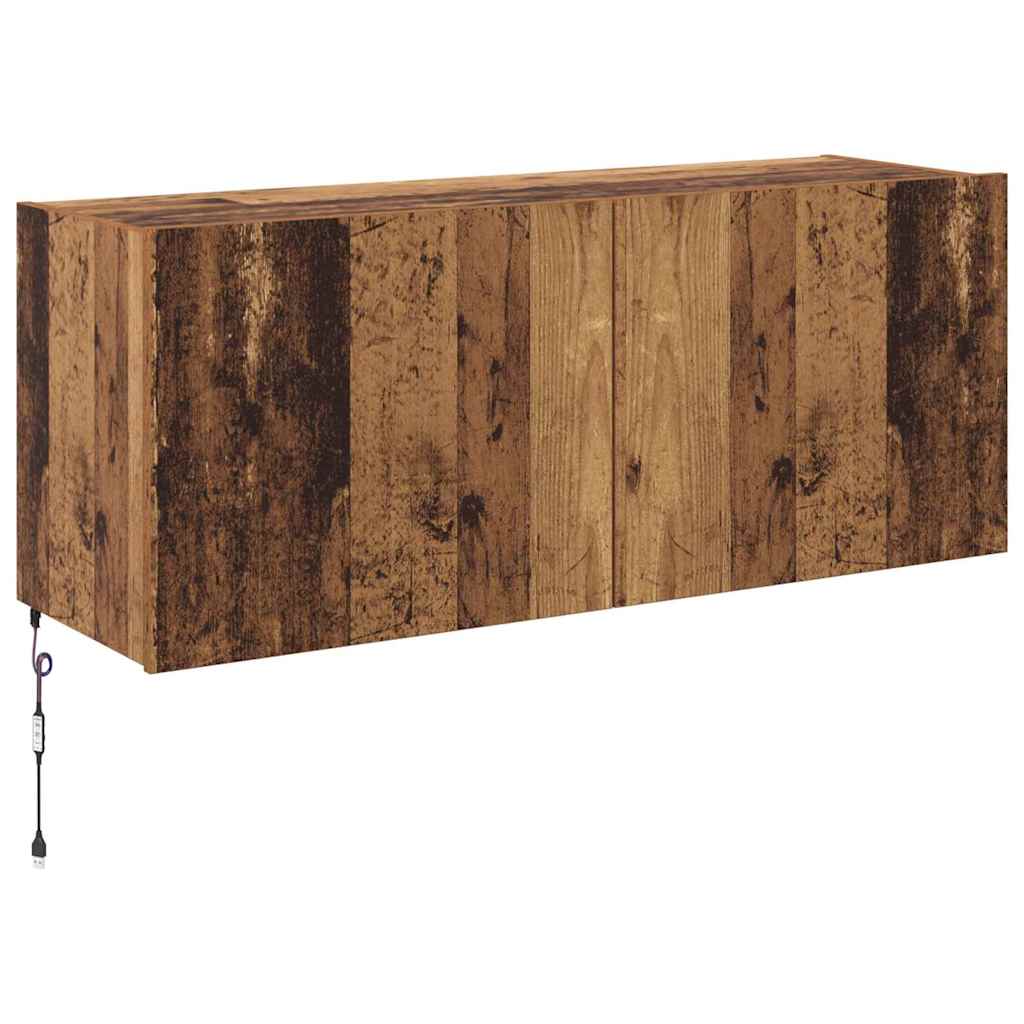 TV sieninė spintelė Senovinis medis 100 x 35 x 41 cm