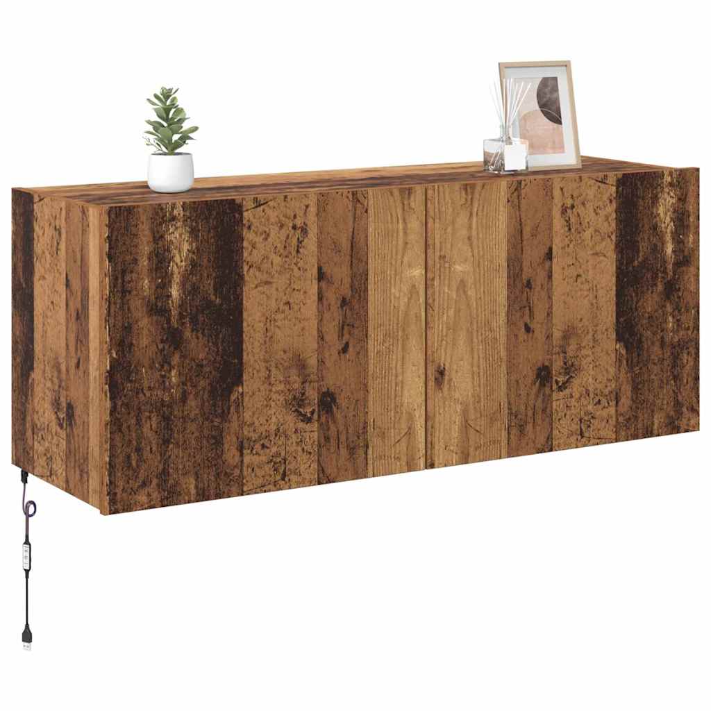 TV sieninė spintelė Senovinis medis 100 x 35 x 41 cm