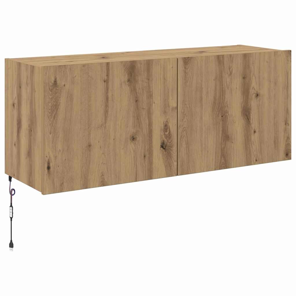 TV sieninė spintelė Amatininkų ąžuolas 100 x 35 x 41 cm